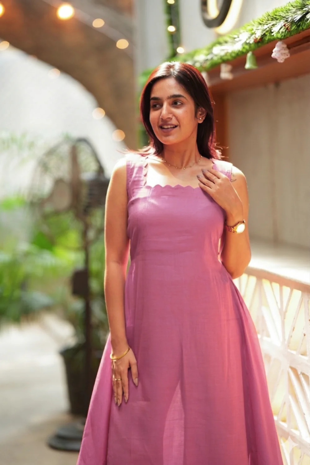 Aarna Pink Kurta Set (Set of 2) - Image 3