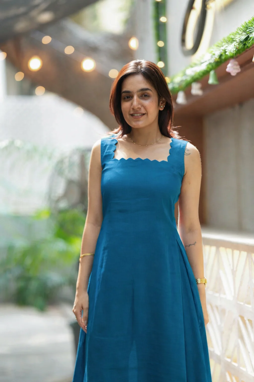 Aarna Teal Kurta Set (Set of 2) - Image 5