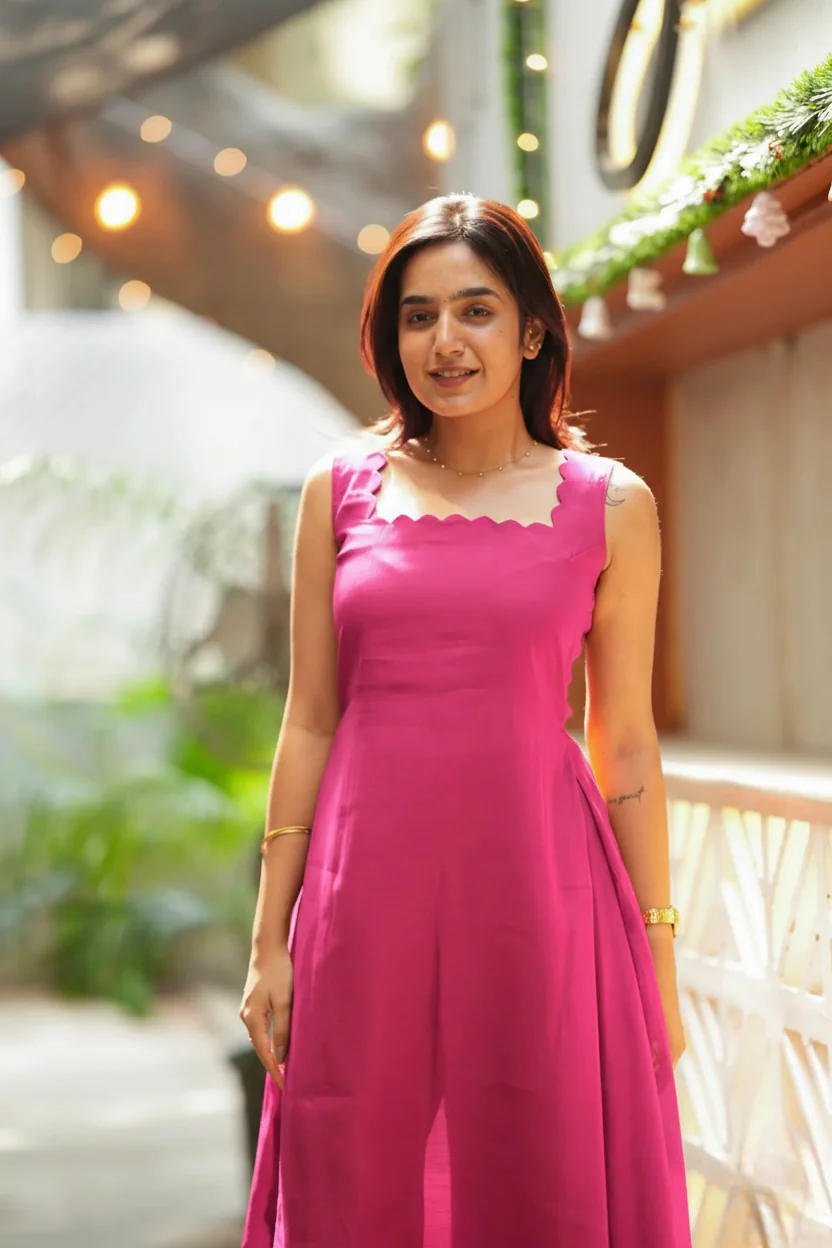 Aarna Rani Pink Kurta Set (Set of 2) - Image 3