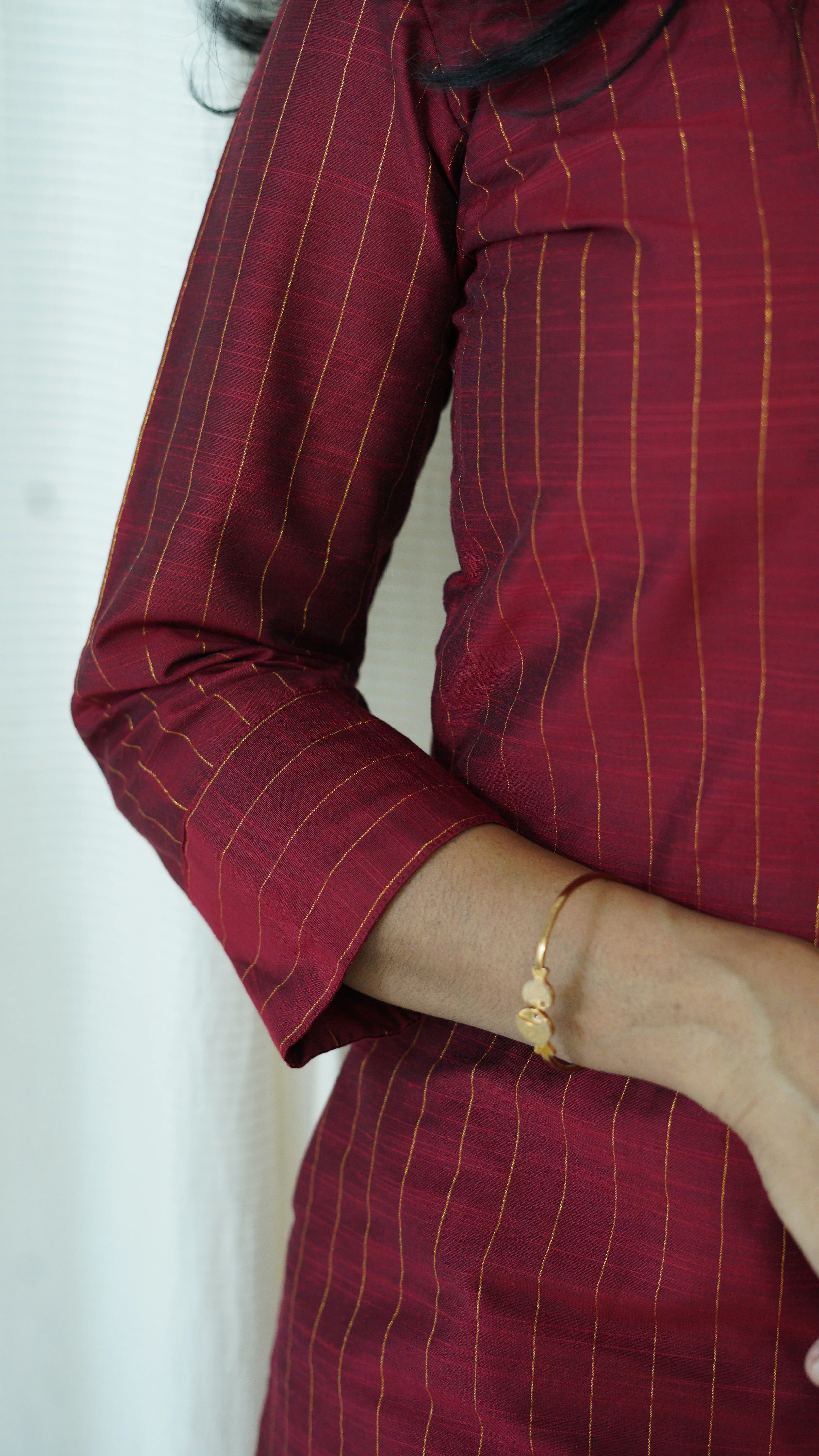 Aatika Maroon Co-Ord Set - Image 5