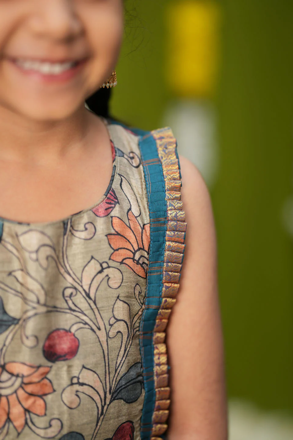 Akshara Teal Blue Lehenga Mini - Image 7