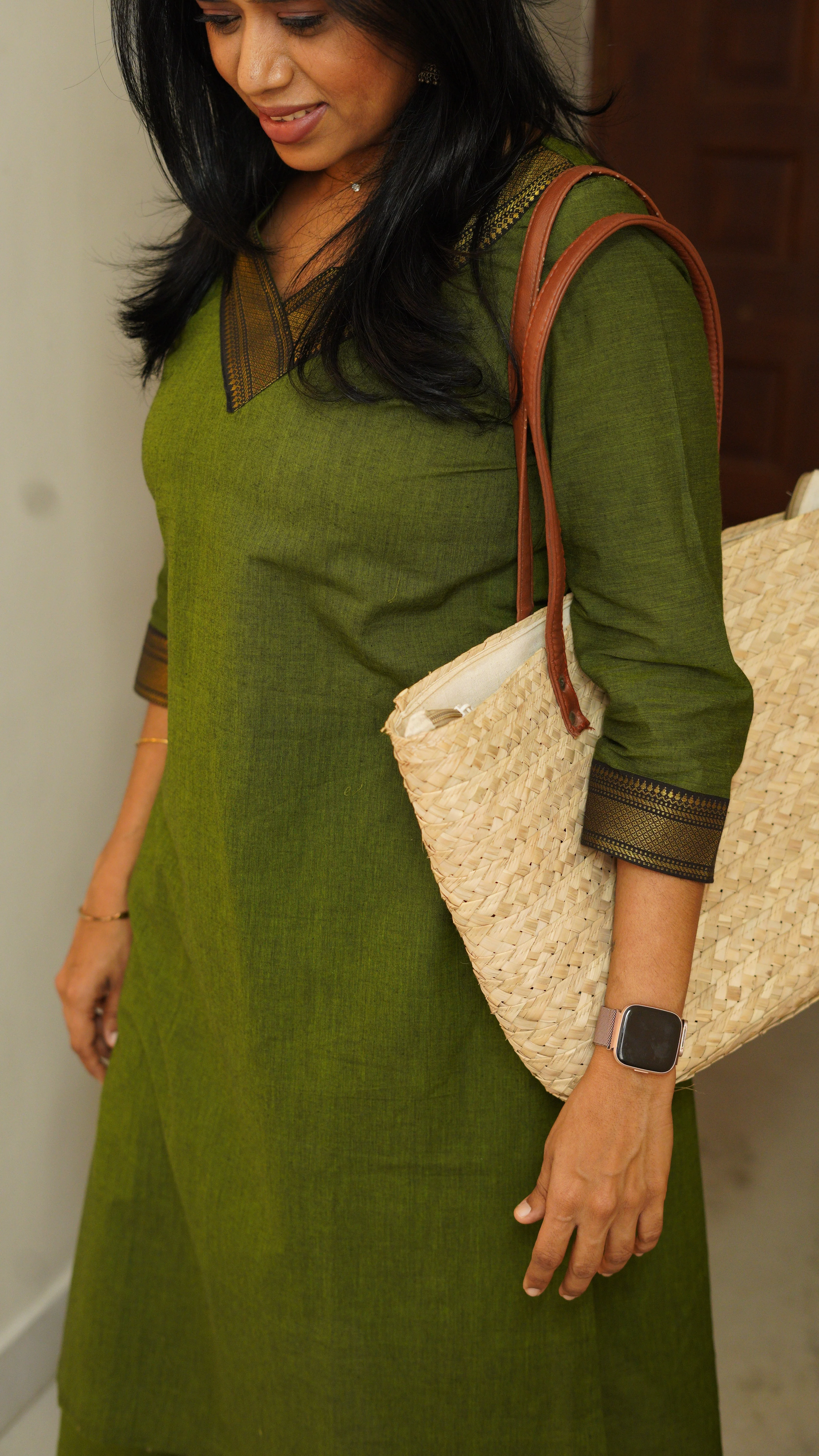 Alani Green Mangalgiri Co-Ord set - Image 3