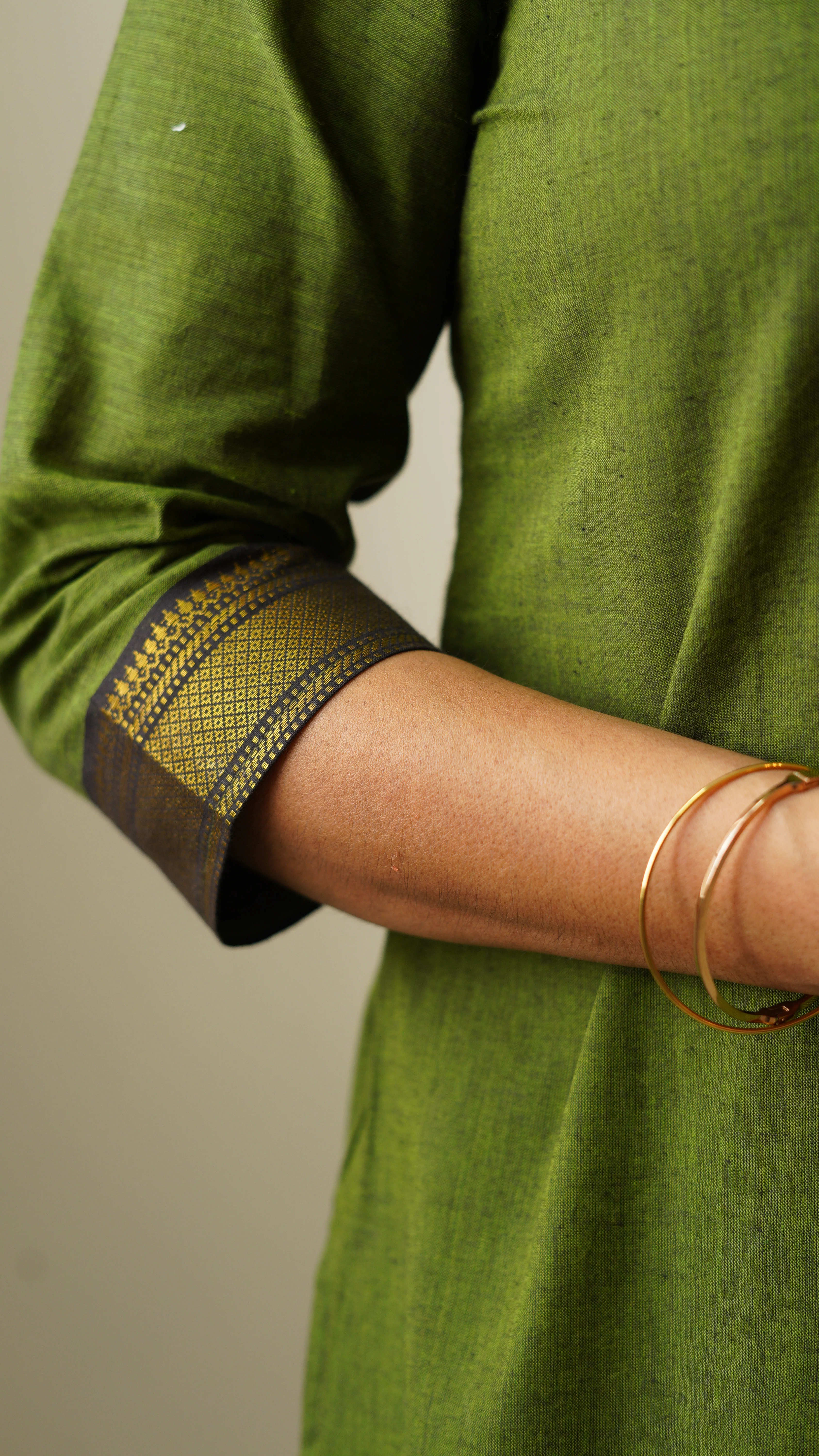 Alani Green Mangalgiri Co-Ord set - Image 4
