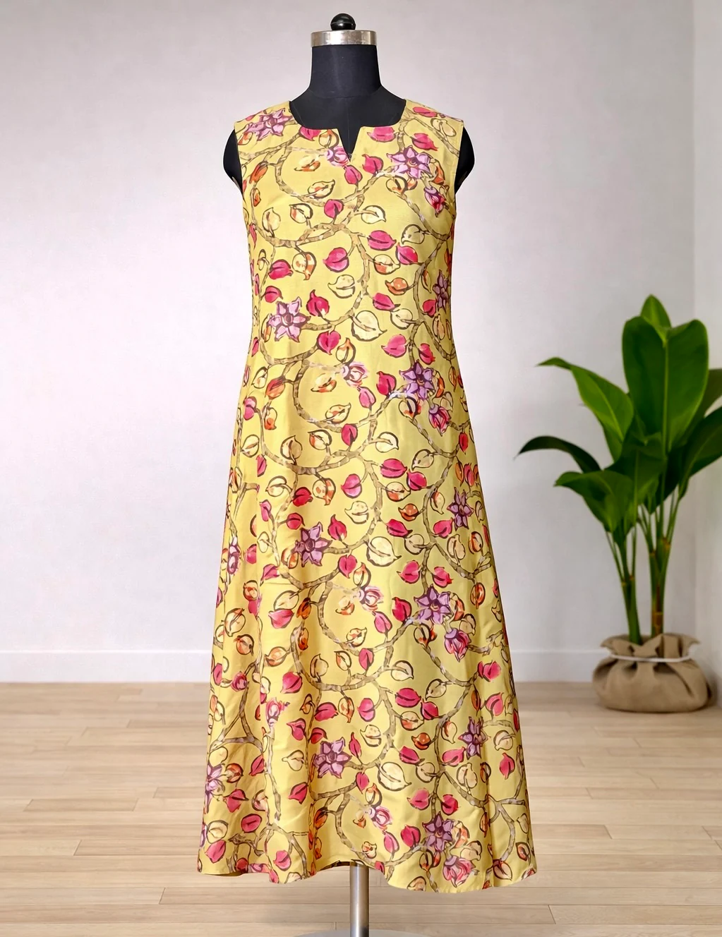 Amudhini yellow kurti