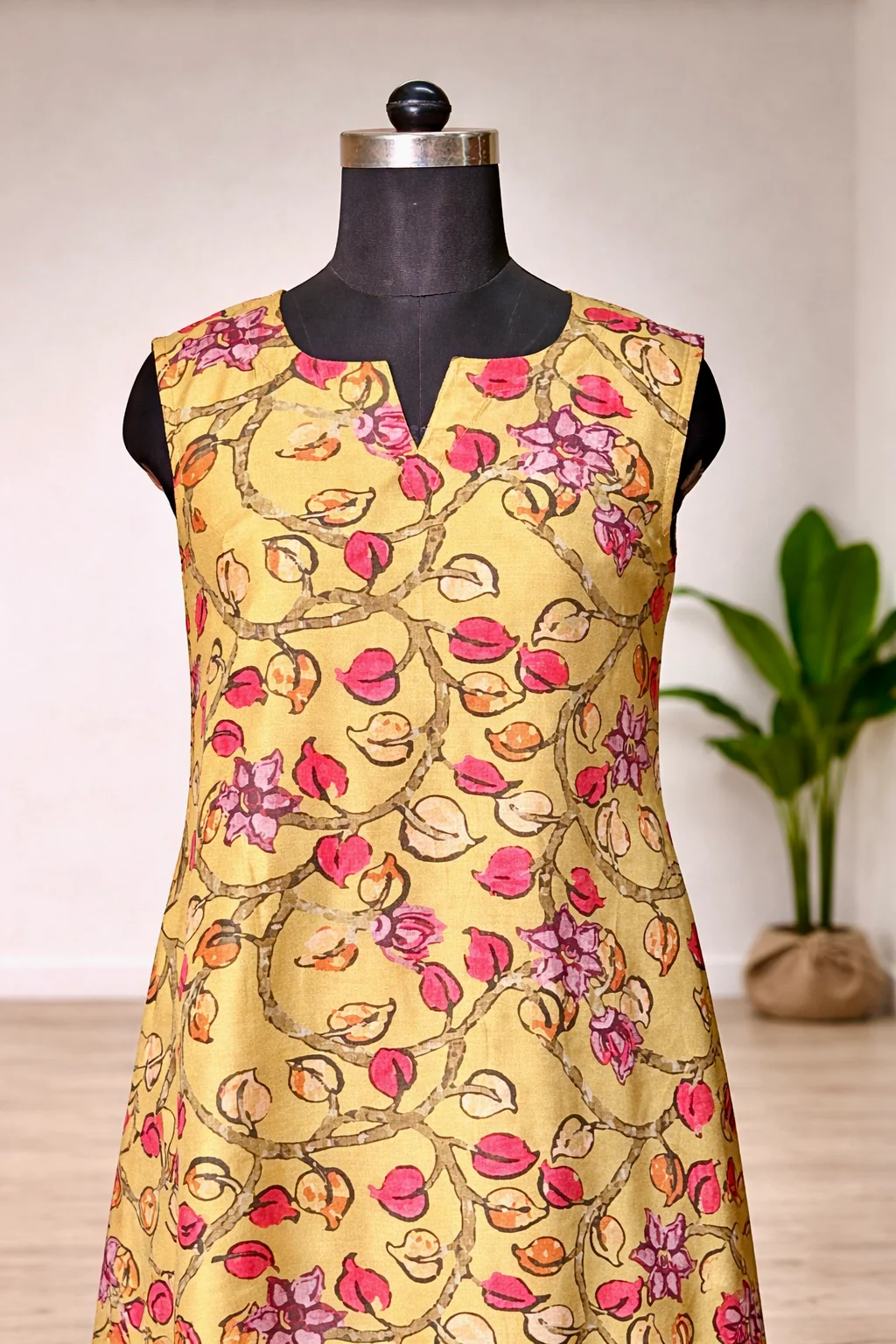 Amudhini yellow kurti - Image 4