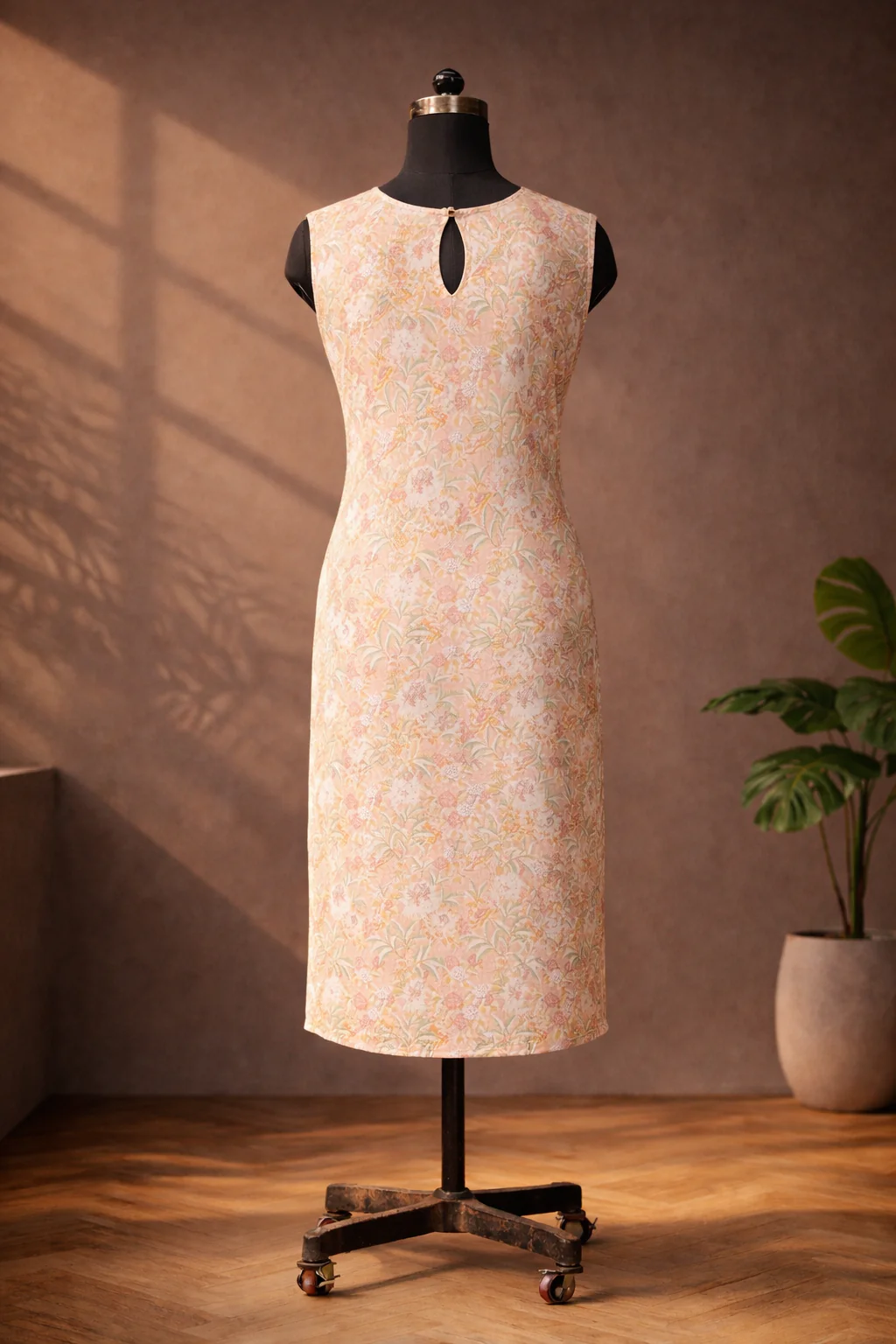 Anika Peach Kurti set - Image 3