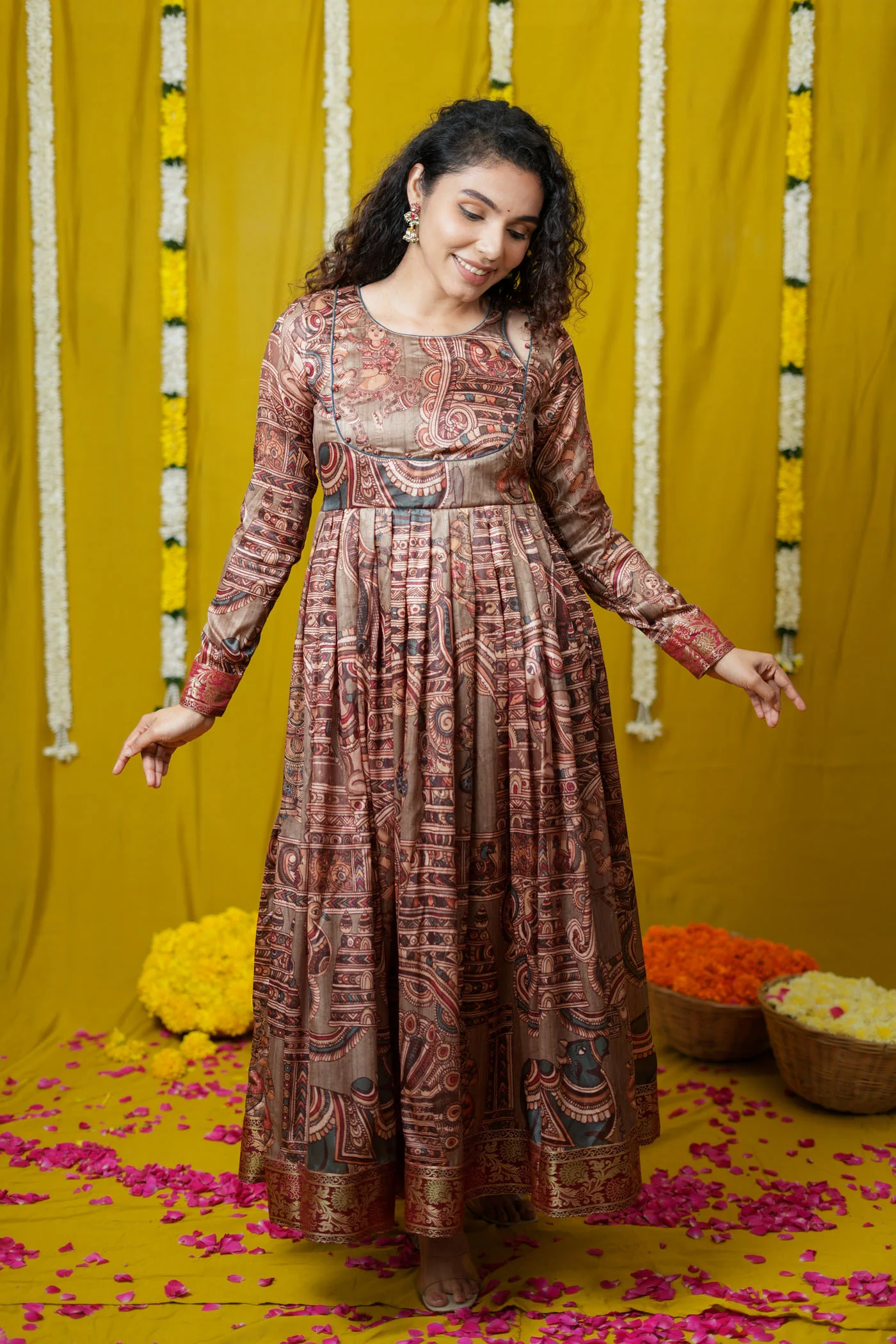 Anvi Grey Maxi Dress (Set of 2) - Image 15