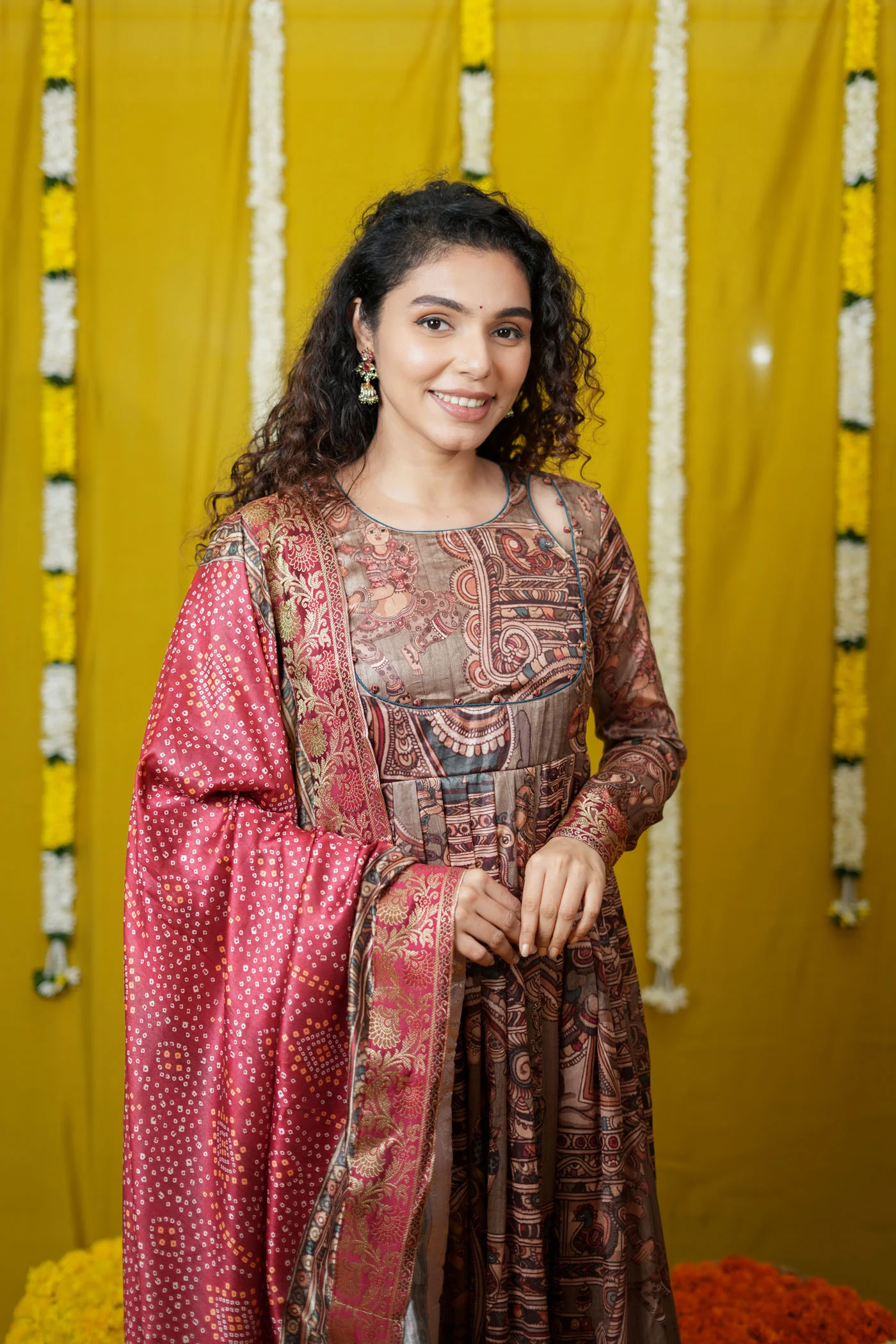 Anvi Grey Maxi Dress (Set of 2) - Image 3