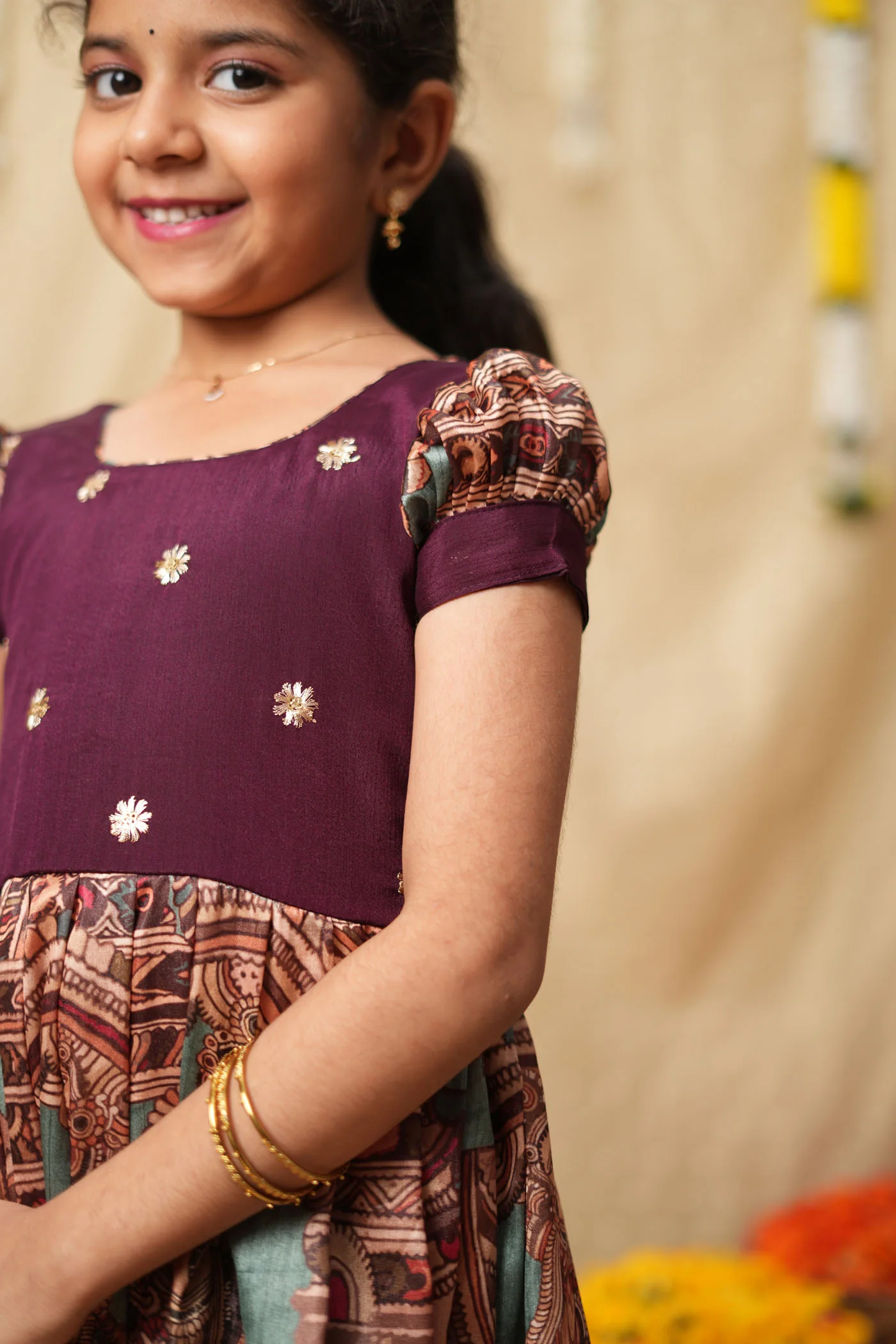 Anvi Teal Frock Mini - Image 7