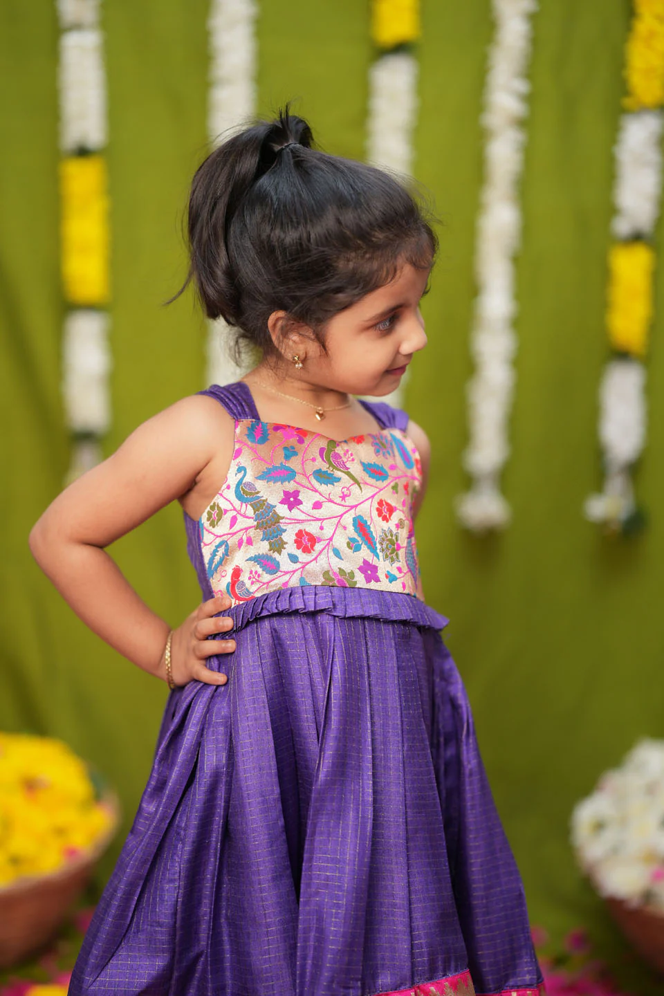 Bianca Violet Frock Mini - Image 3