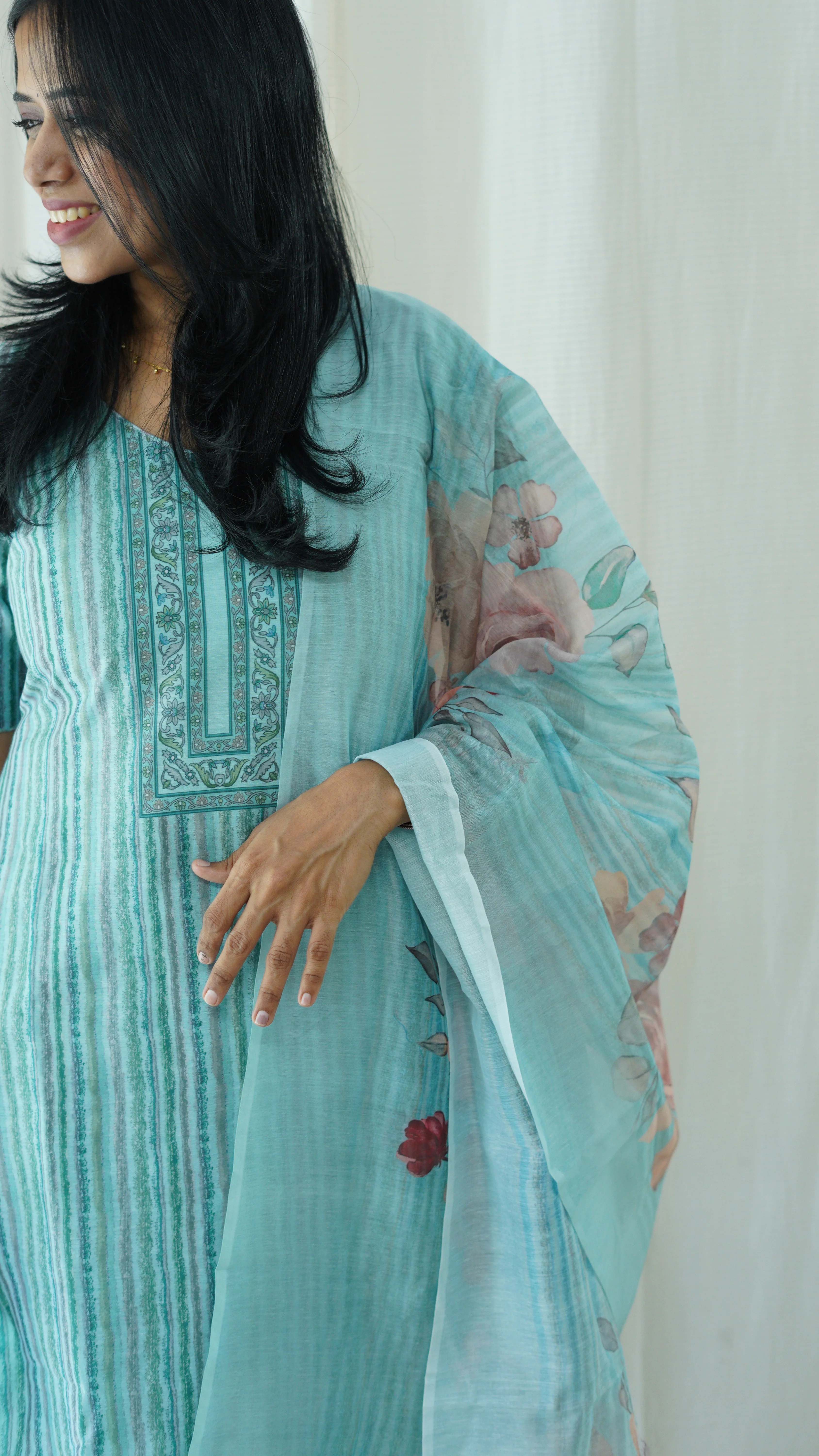 Chanderi Suit Set #2 - Image 3