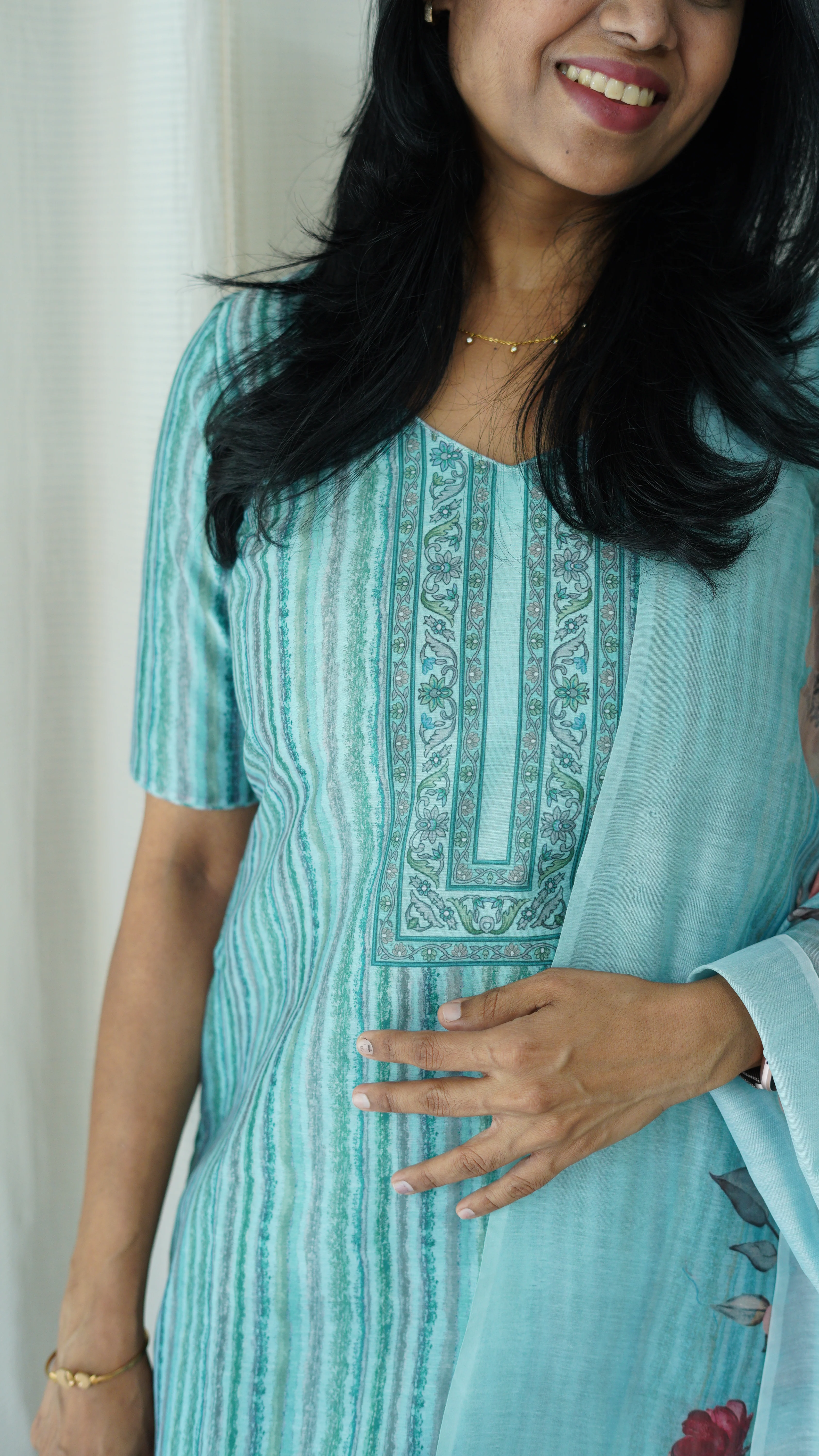 Chanderi Suit Set #2 - Image 5