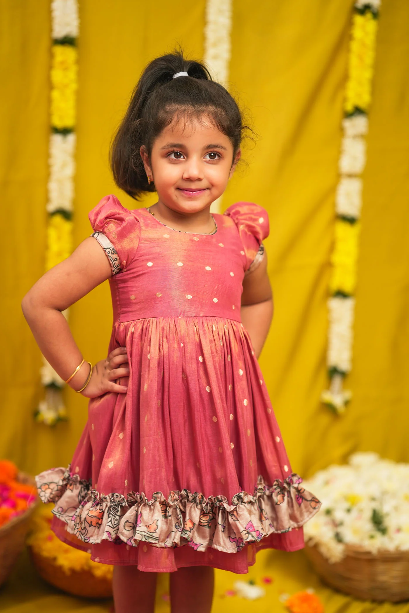 Charita Rose Pink Frock Mini