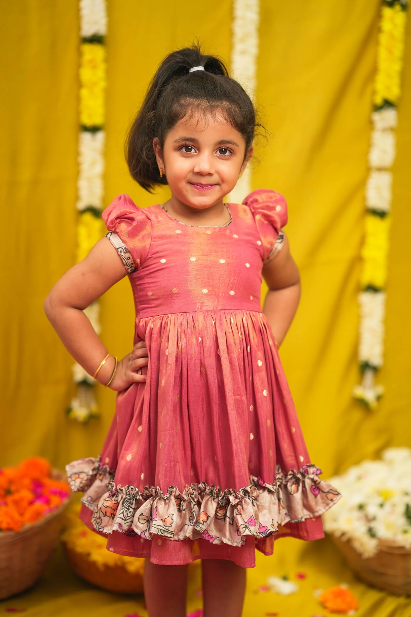 Charita Rose Pink Frock Mini - Image 9