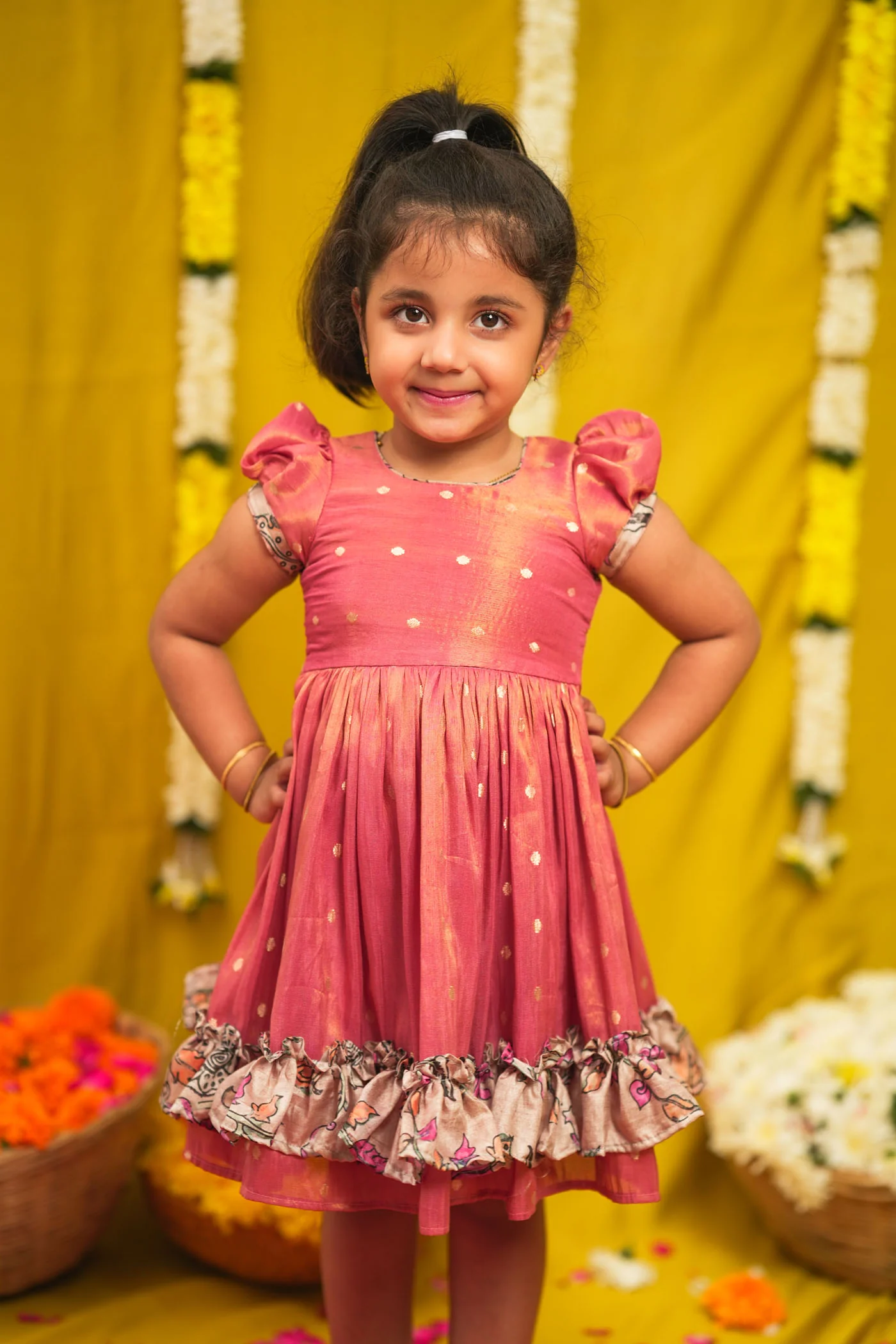 Charita Rose Pink Frock Mini - Image 10