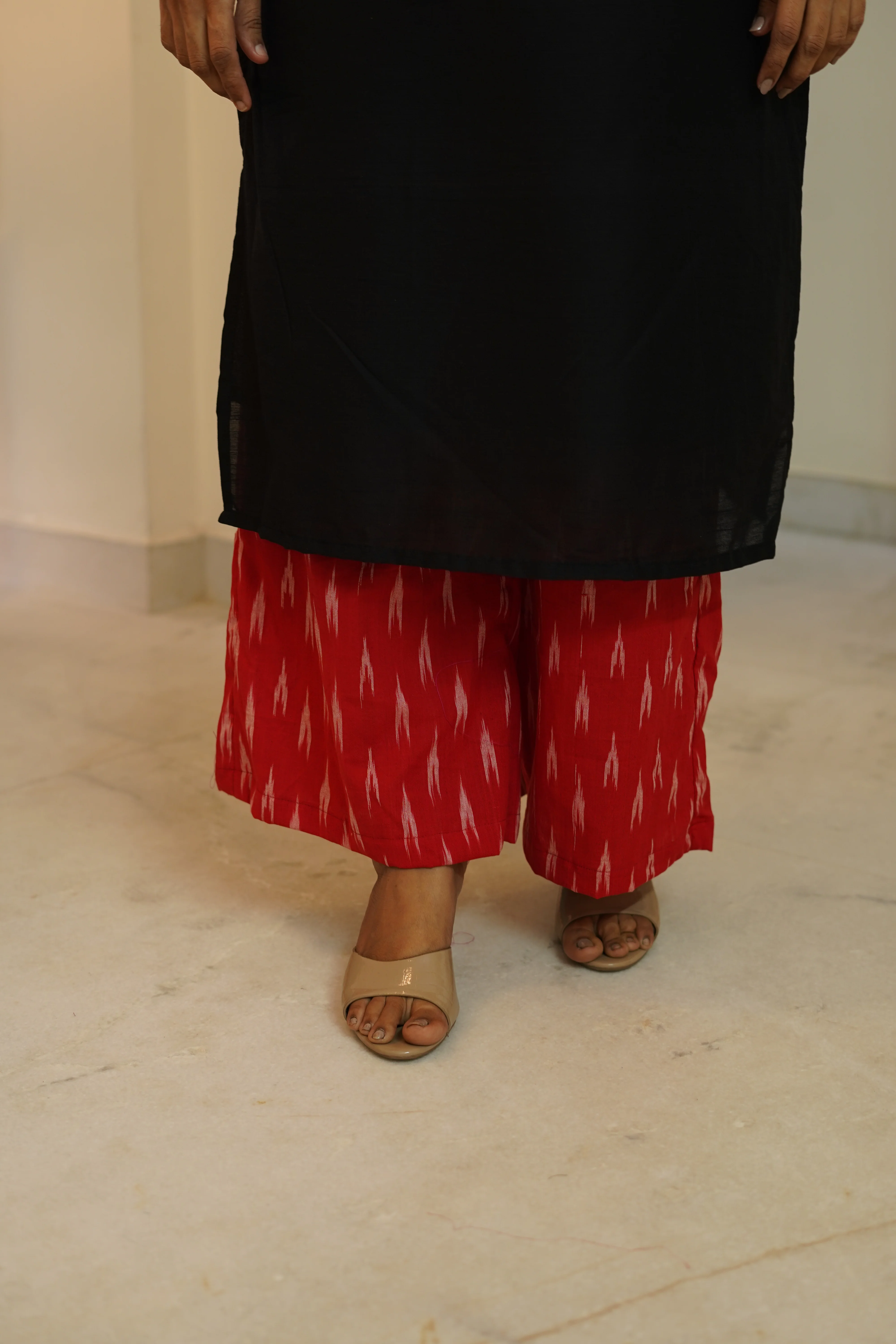 Daisy Black and Red Kurti Set - Image 5