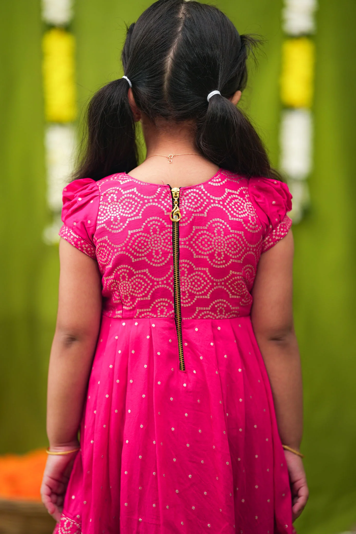 Pravya pink Frock mini - Image 11