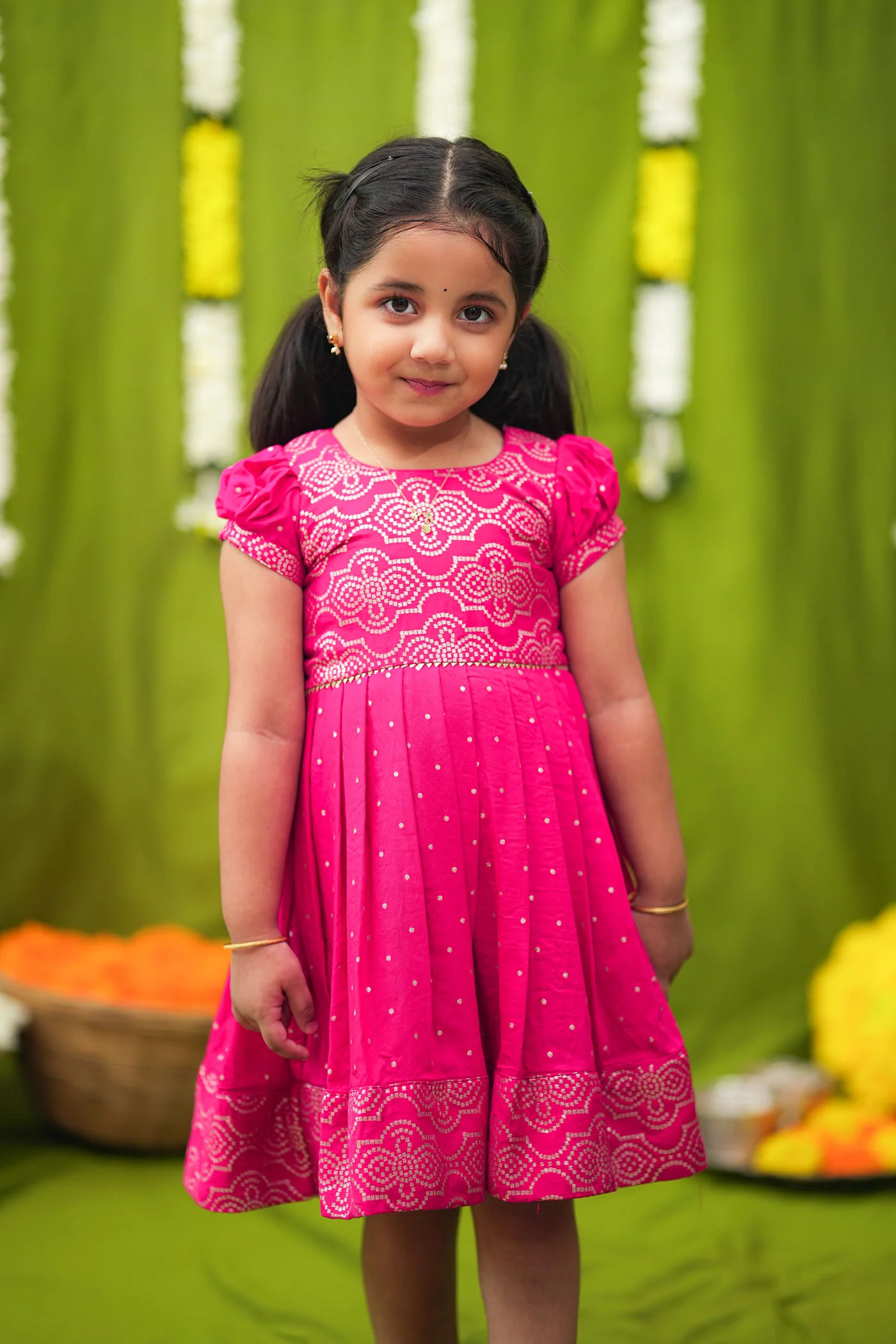 Pravya pink Frock mini - Image 16