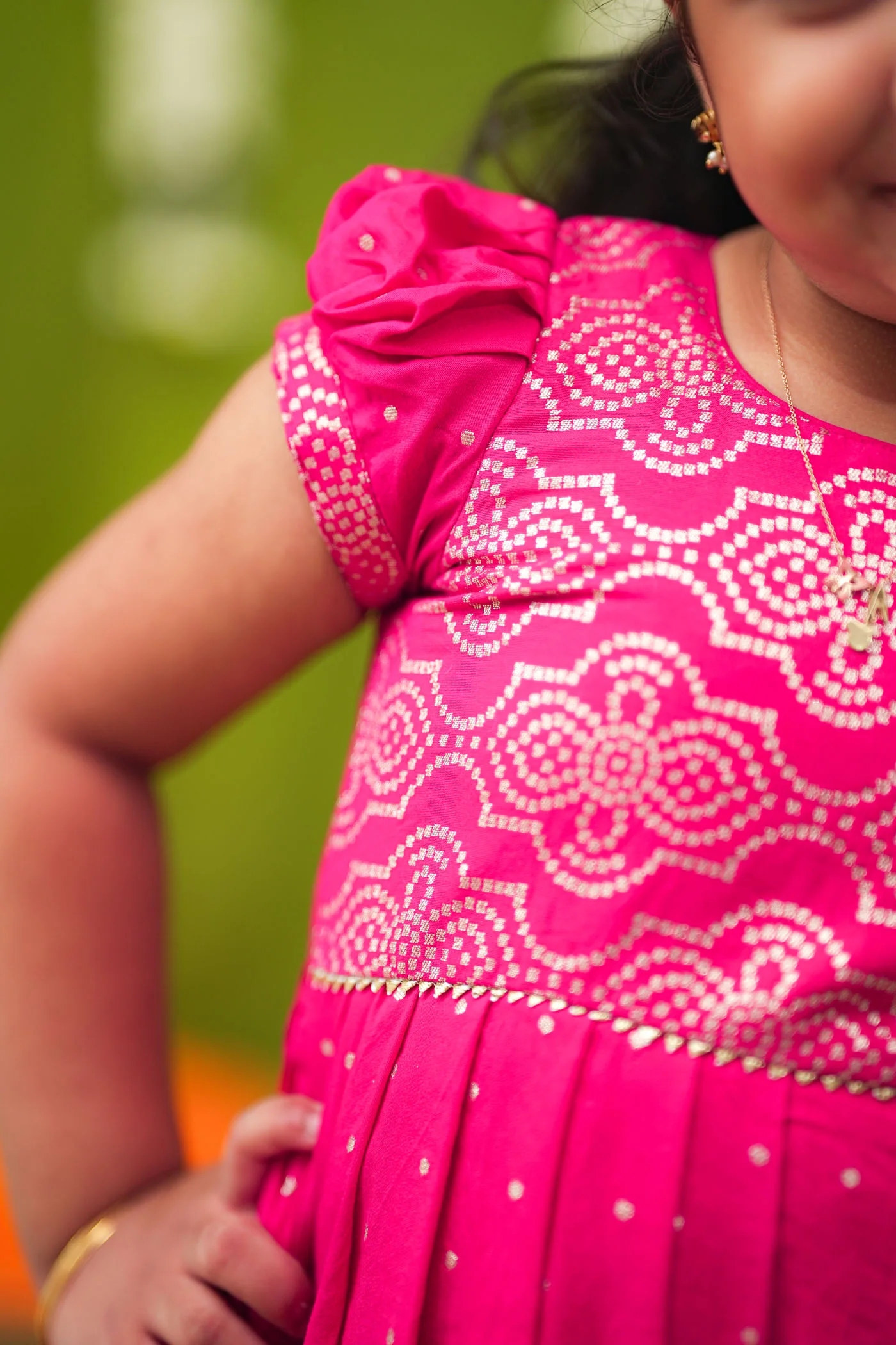 Pravya pink Frock mini - Image 12