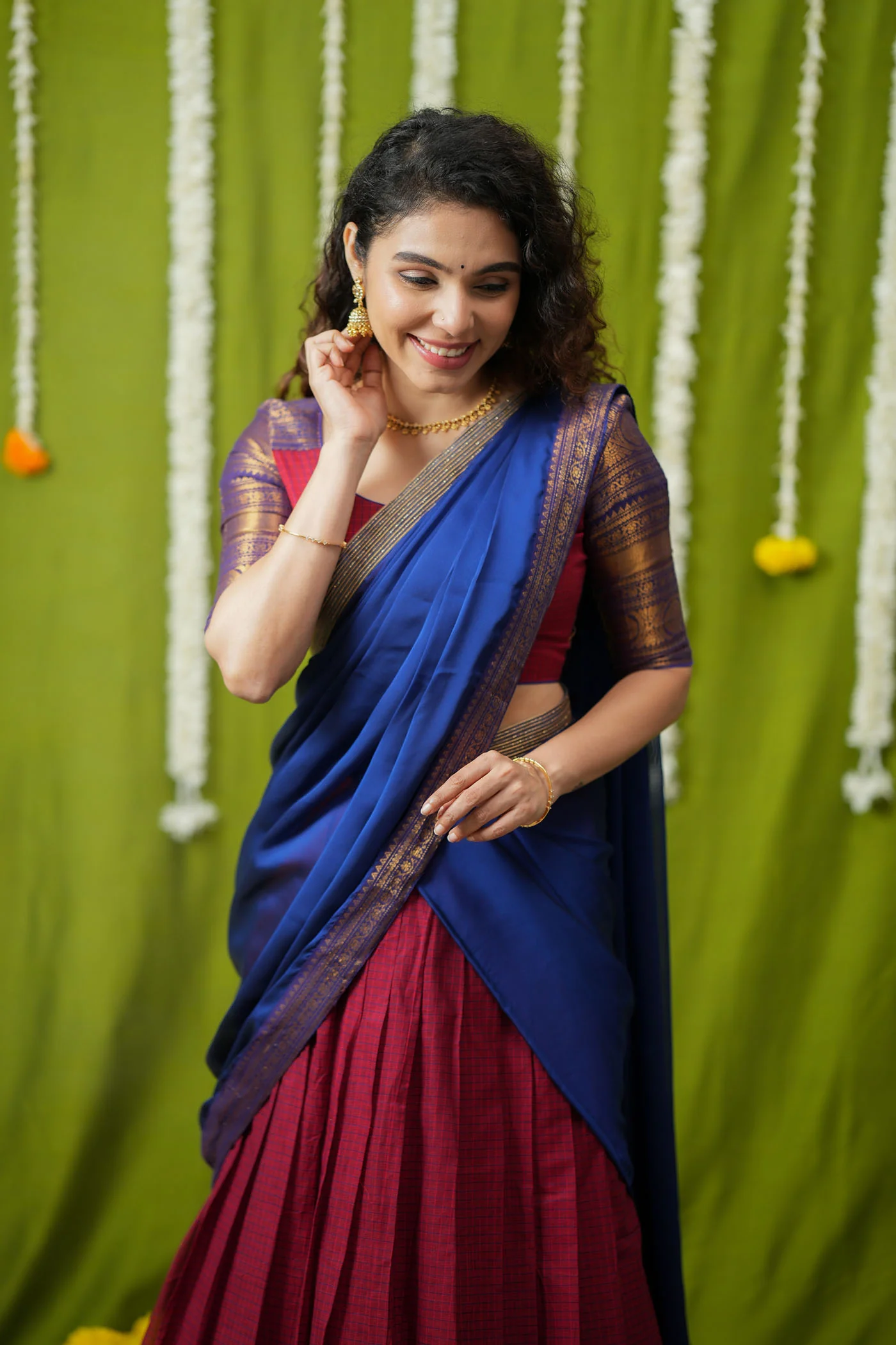 Esha Red check Mom & Me - Image 5