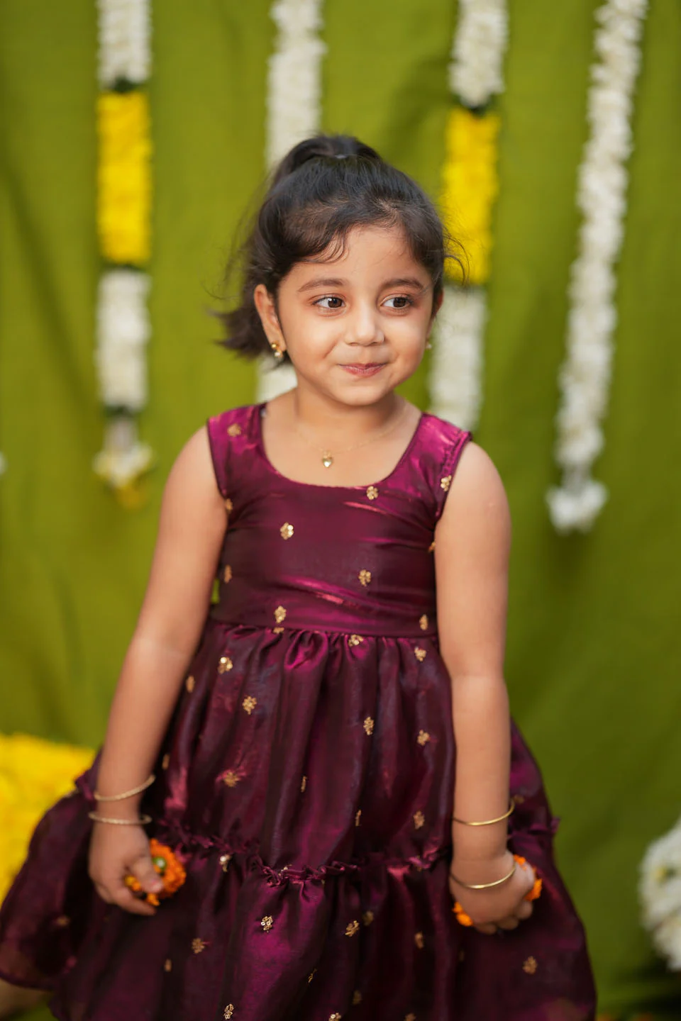 Gayathri Red Frock Mini - Image 7