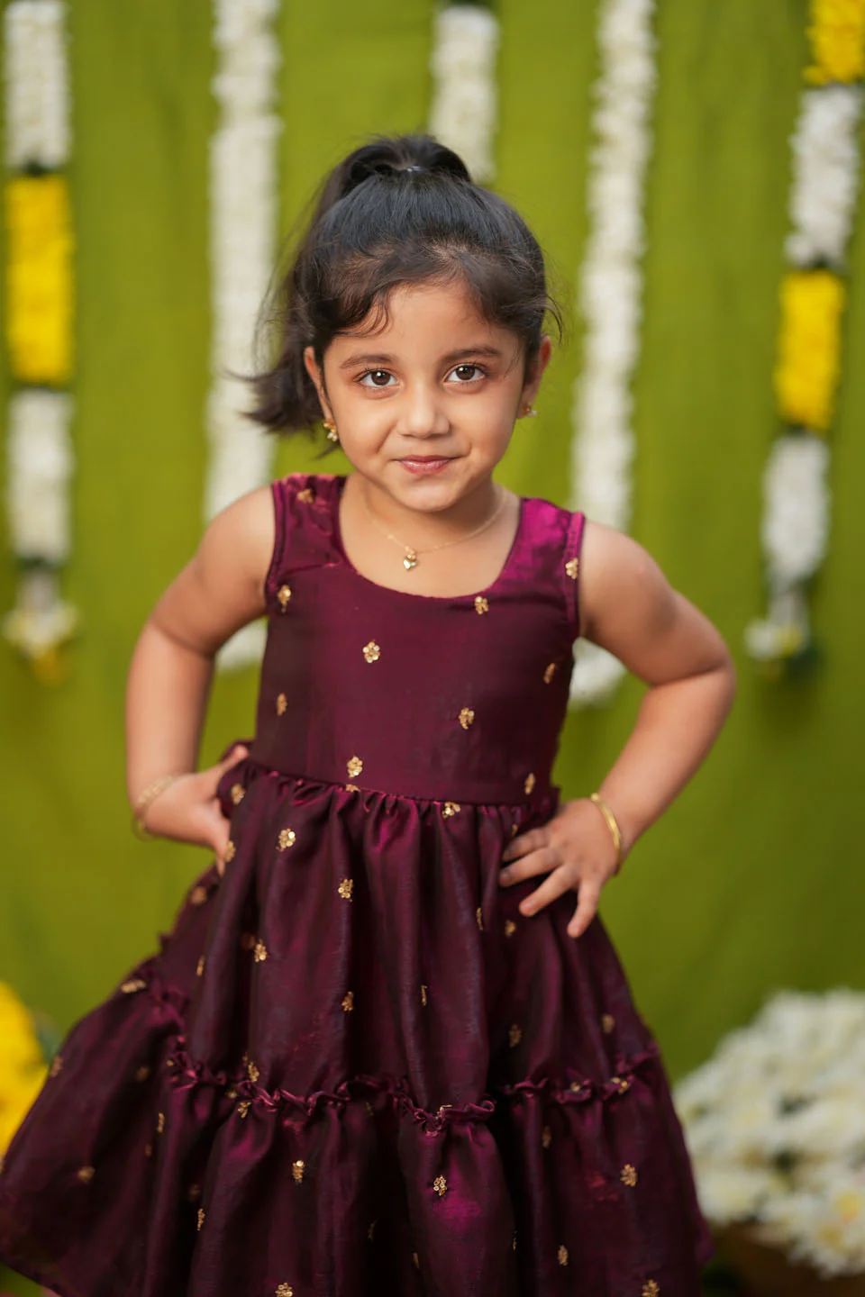 Gayathri Red Frock Mini - Image 8