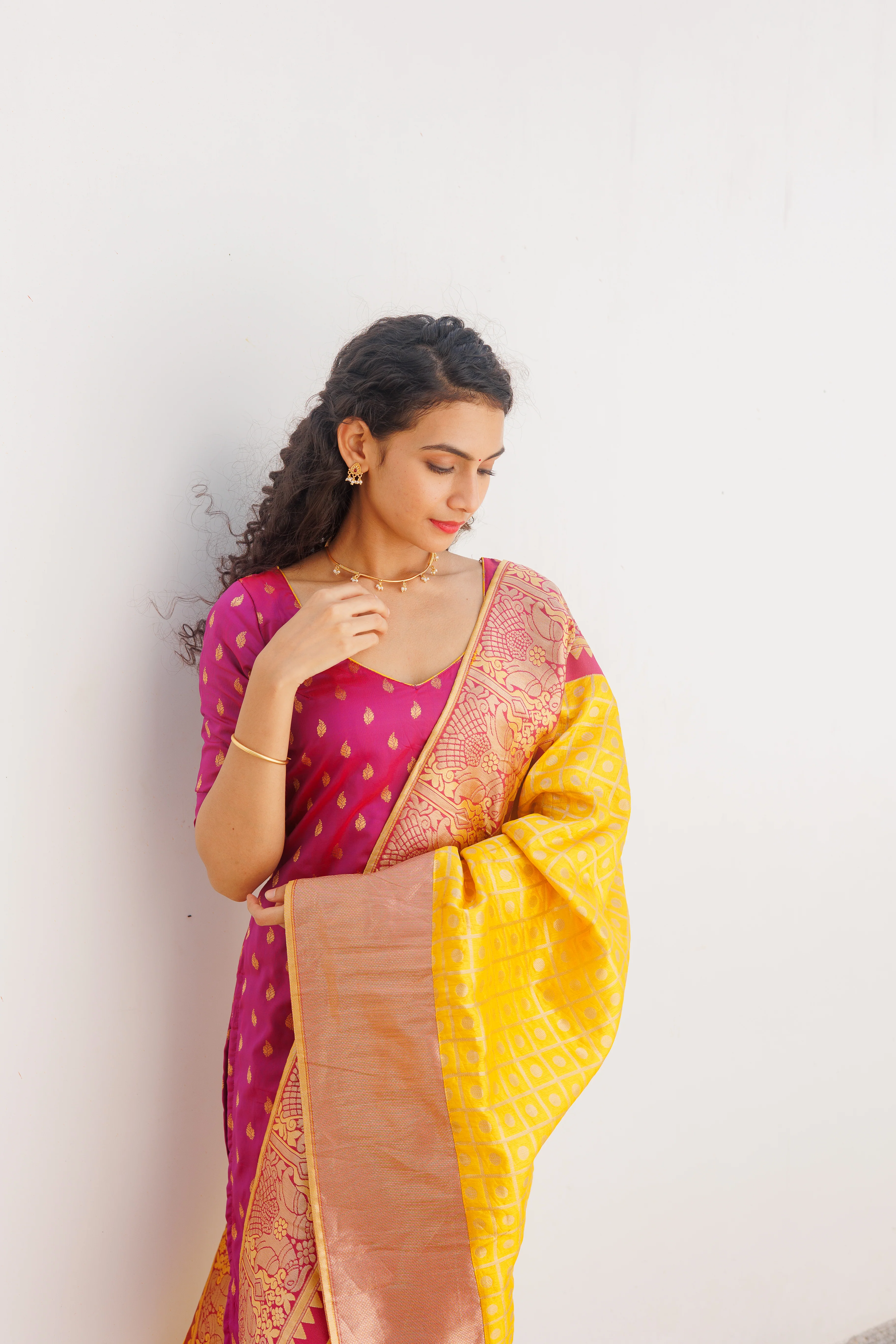 GRG - Aakruti Magenta (Kurti only)- XS only - Image 28