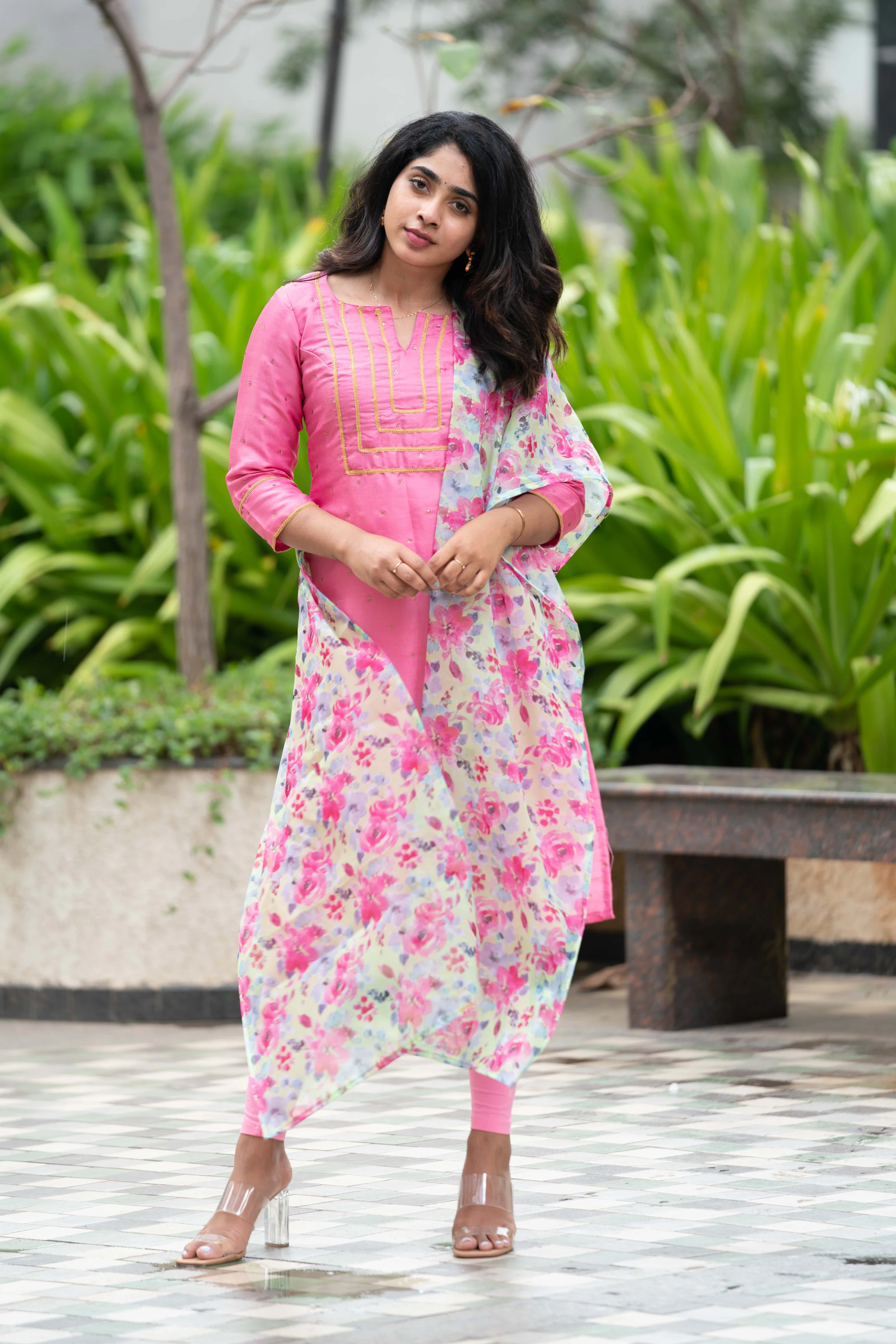 GRG - Niharika pink kurthi (Kurti only) - XS only - Image 2