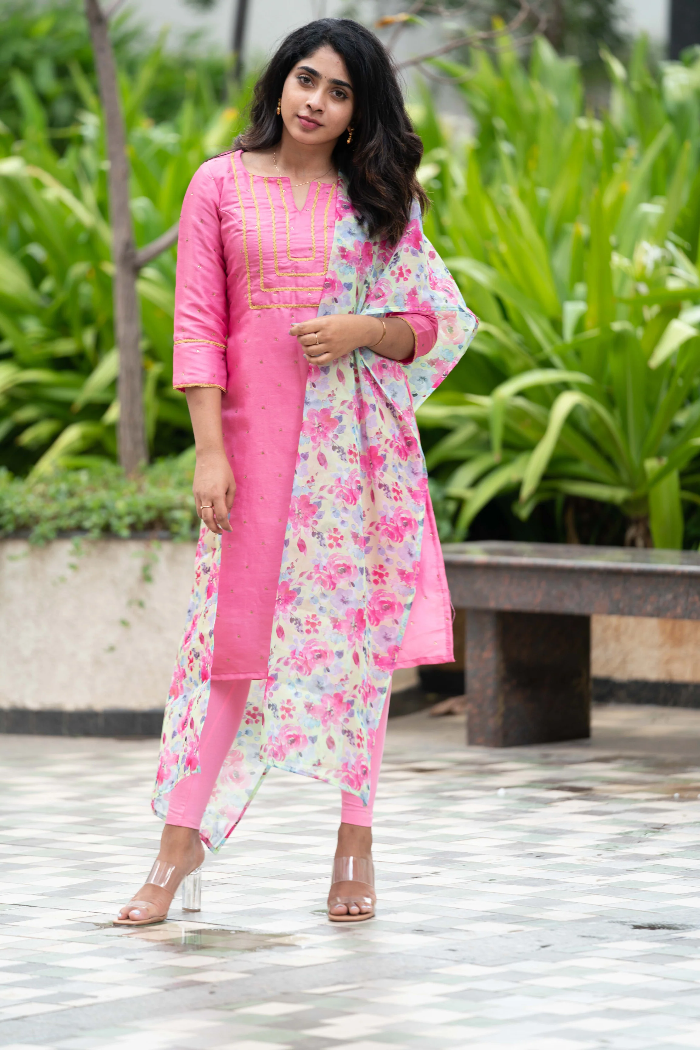 GRG - Niharika pink kurthi (Kurti only) - XS only - Image 3