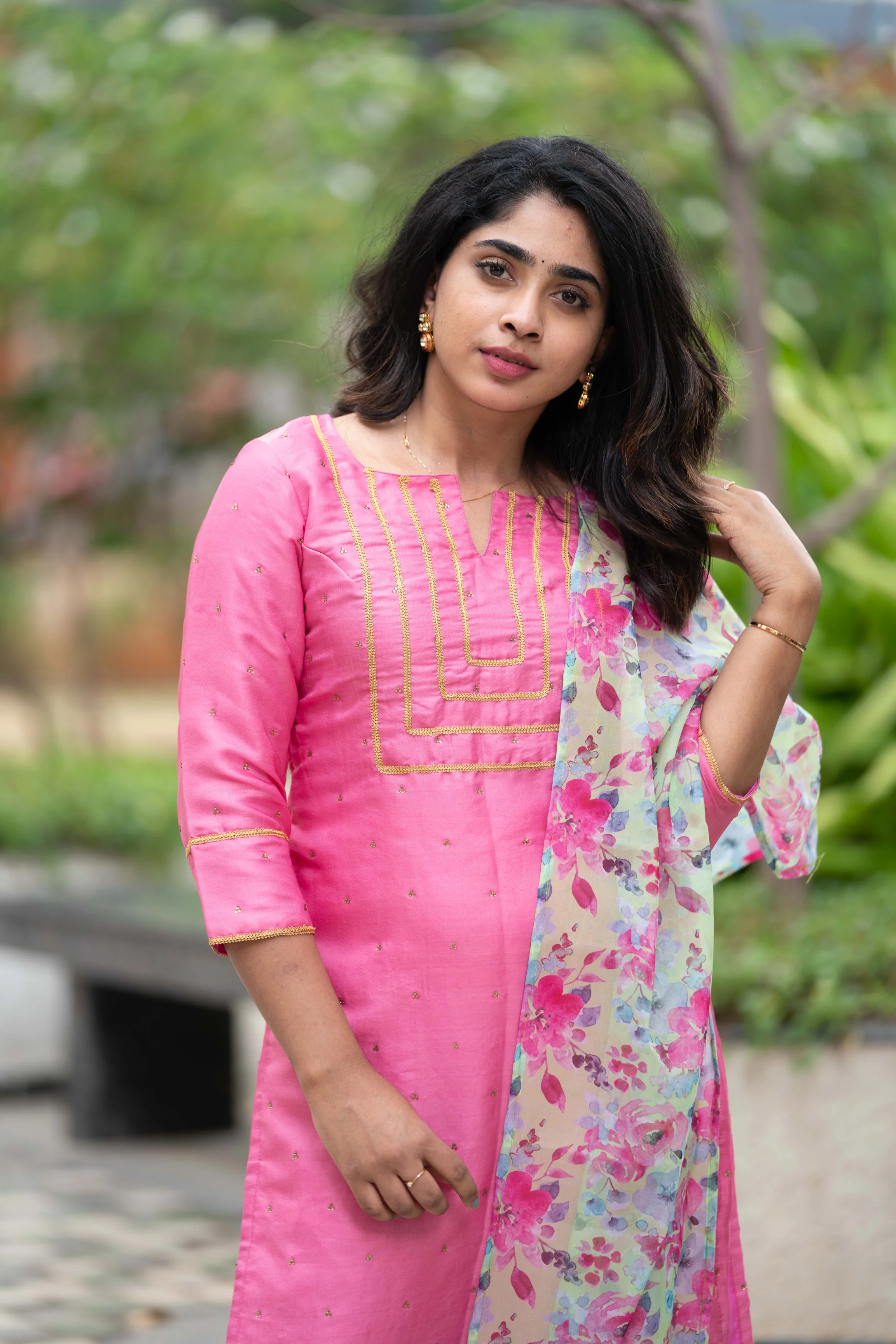 GRG - Niharika pink kurthi (Kurti only) - XS only - Image 5