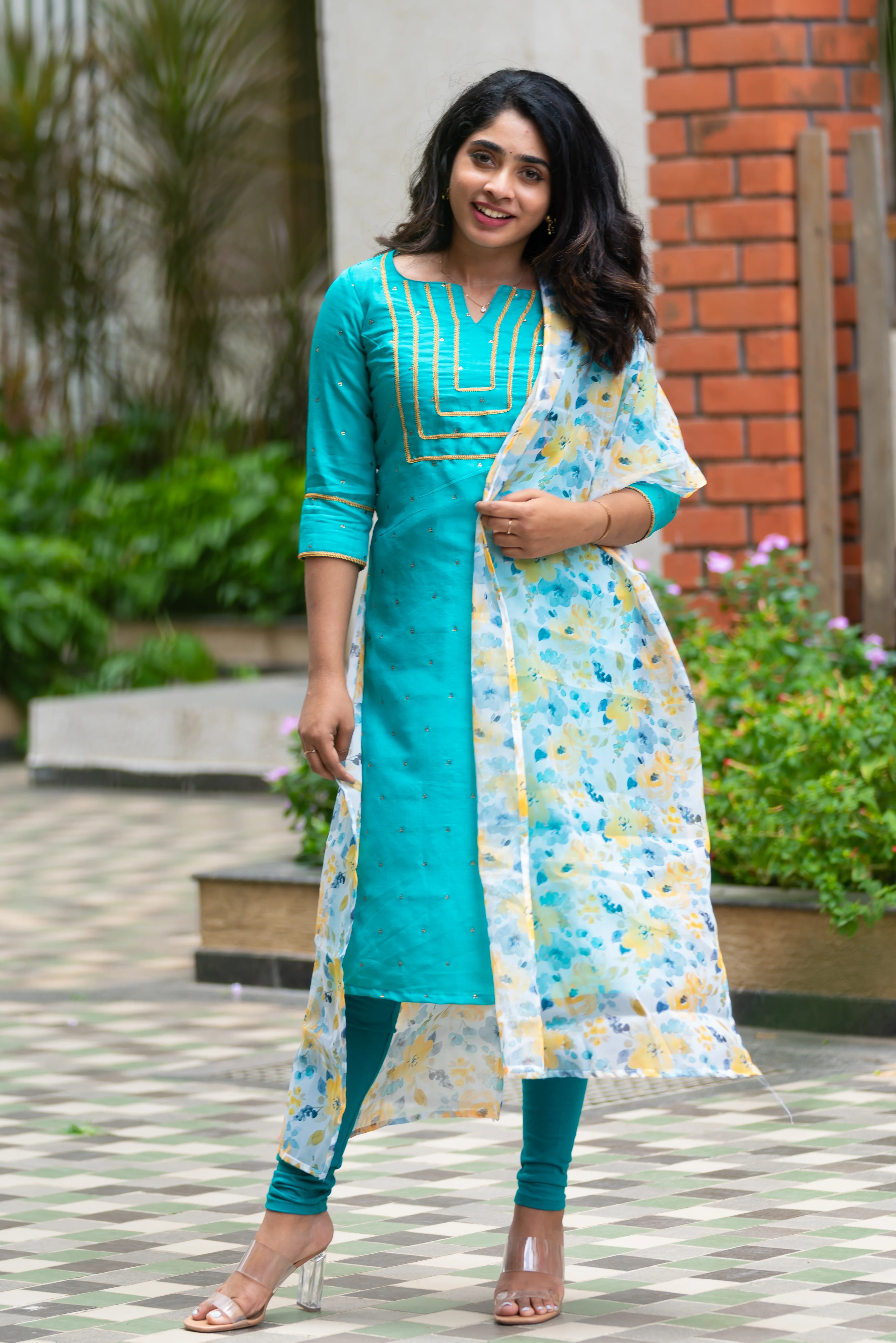 GRG - Niharika Teal (Top only) - Image 2