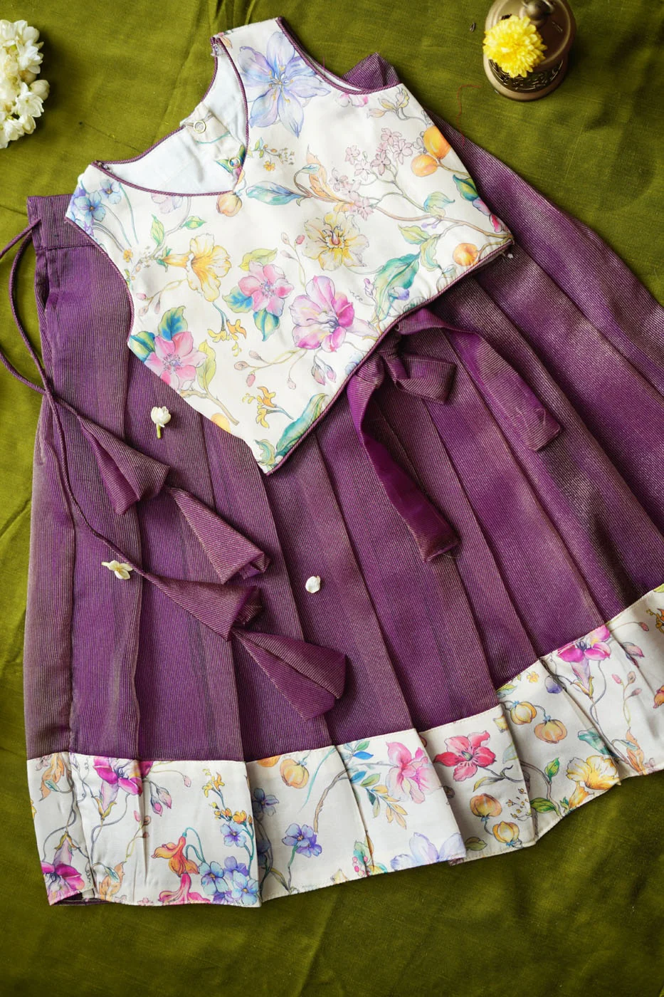 Hemali Violet floral Kids Mini - Image 2