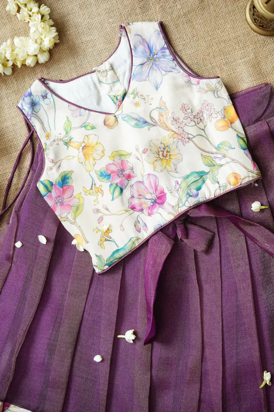Hemali Violet floral Kids Mini - Image 4