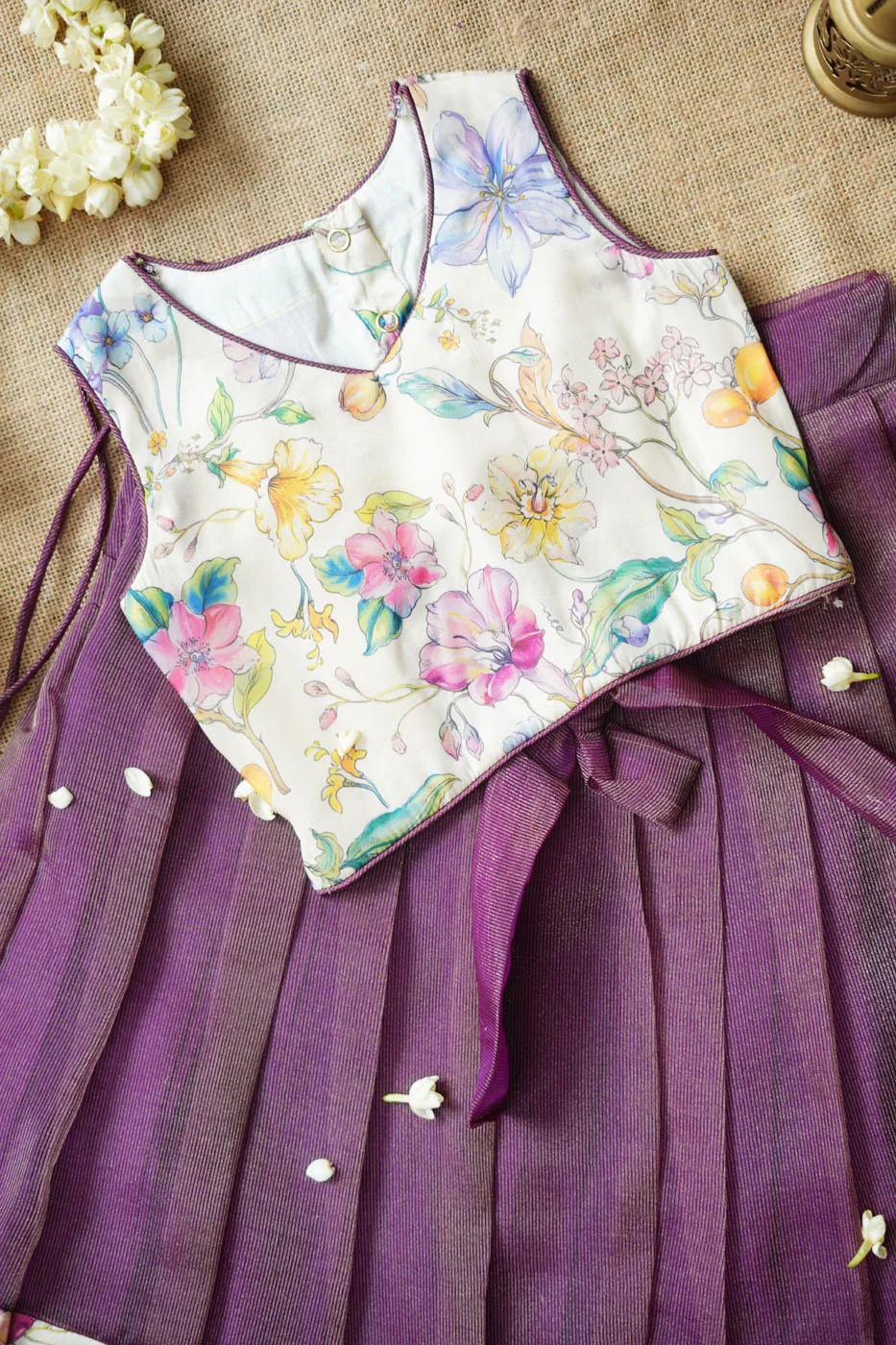 Hemali Violet floral Kids Mini - Image 5