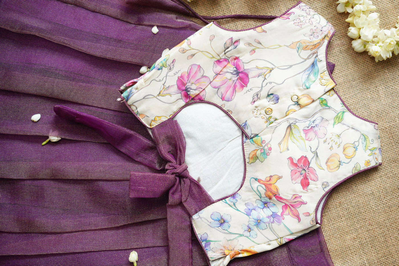 Hemali Violet floral Kids Mini - Image 6