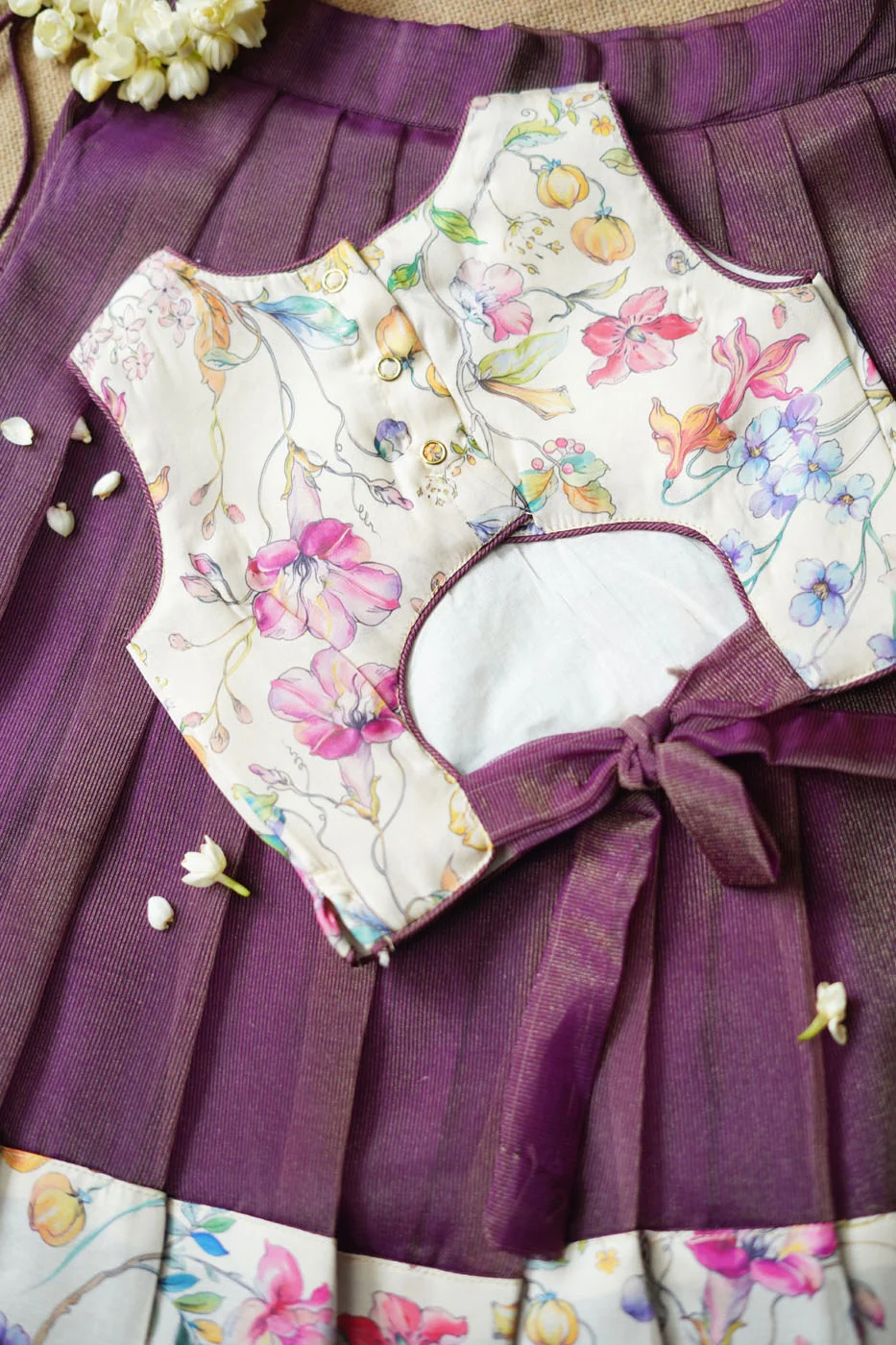 Hemali Violet floral Kids Mini - Image 8