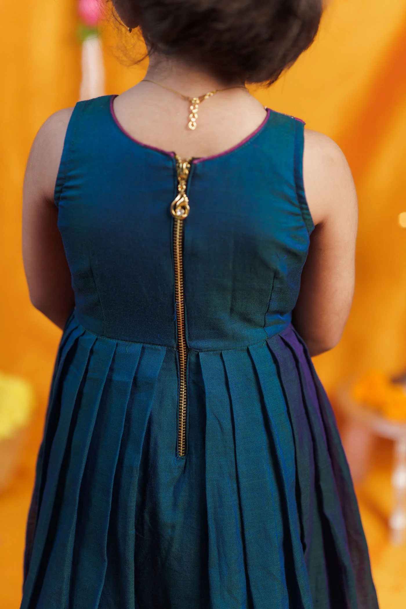 Geetanjali Teal Mom & Me Set - Image 7