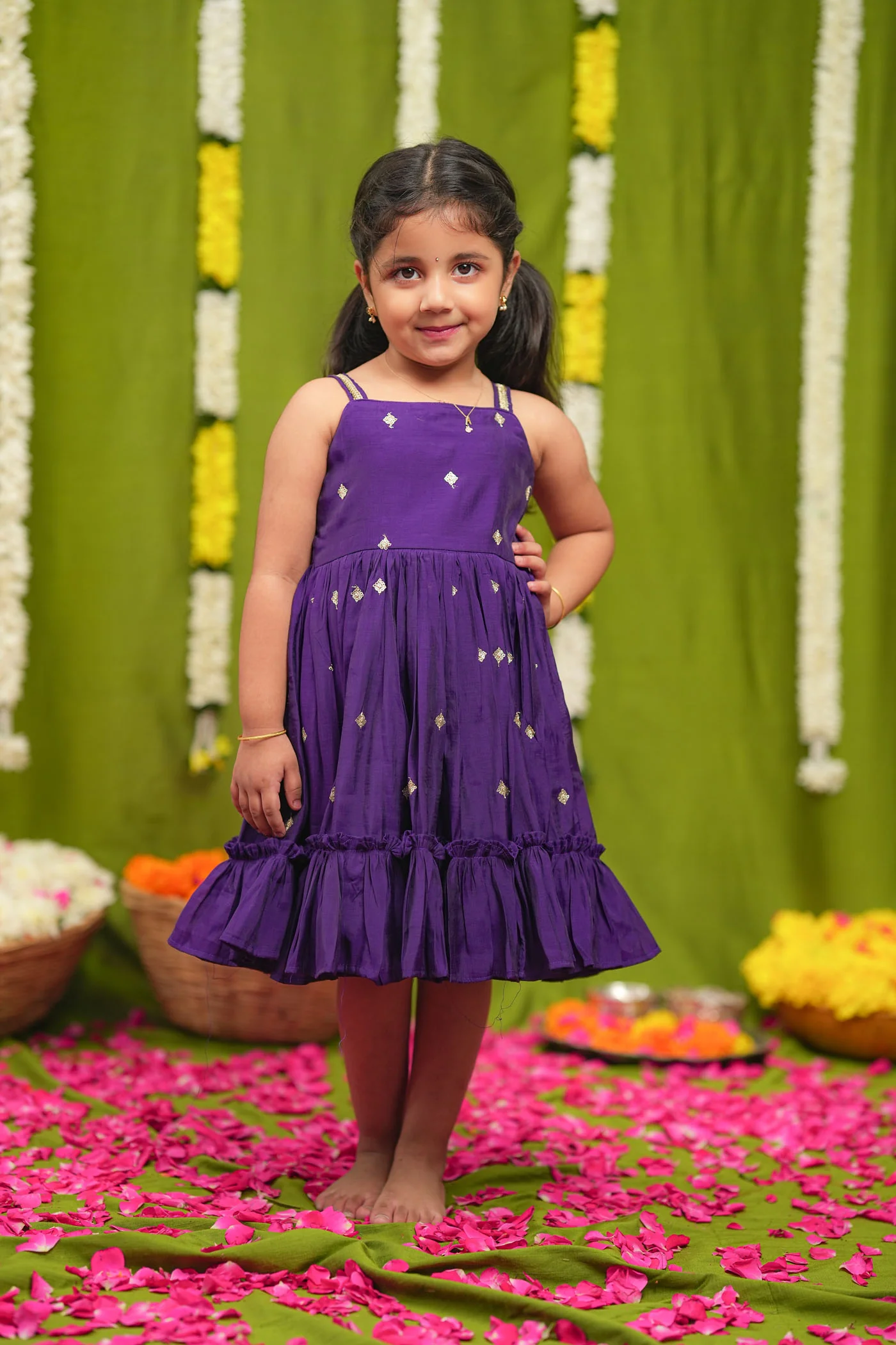 IMD - Meera violet Frock Mini - Image 13