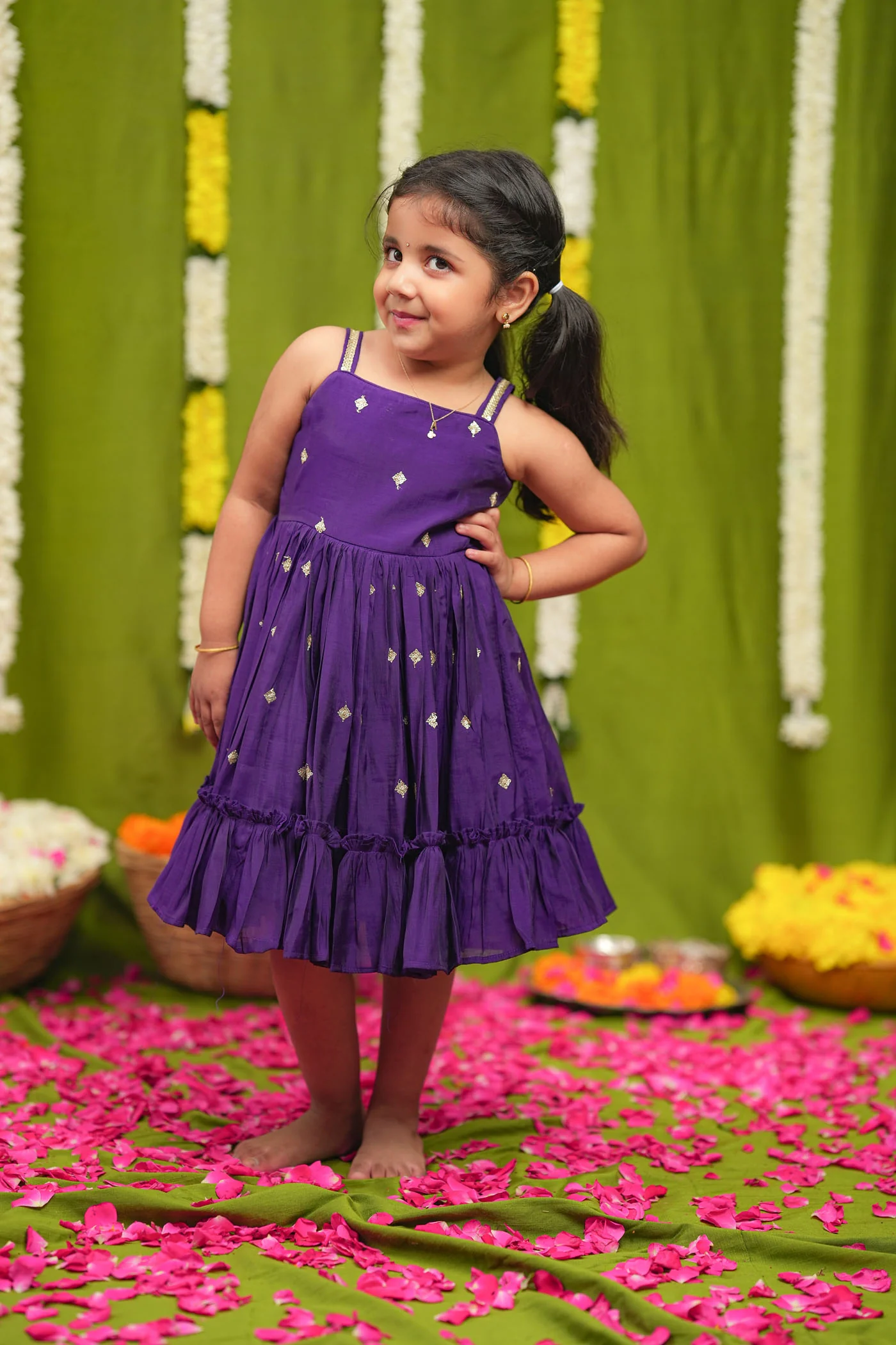 IMD - Meera violet Frock Mini - Image 14