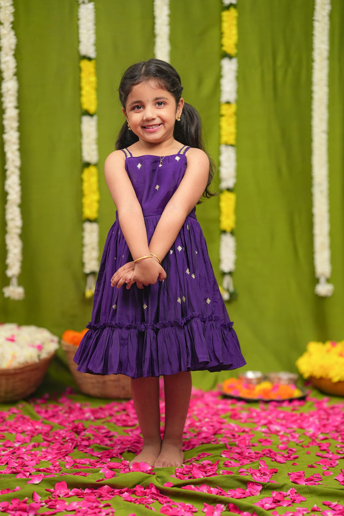 IMD - Meera violet Frock Mini - Image 15