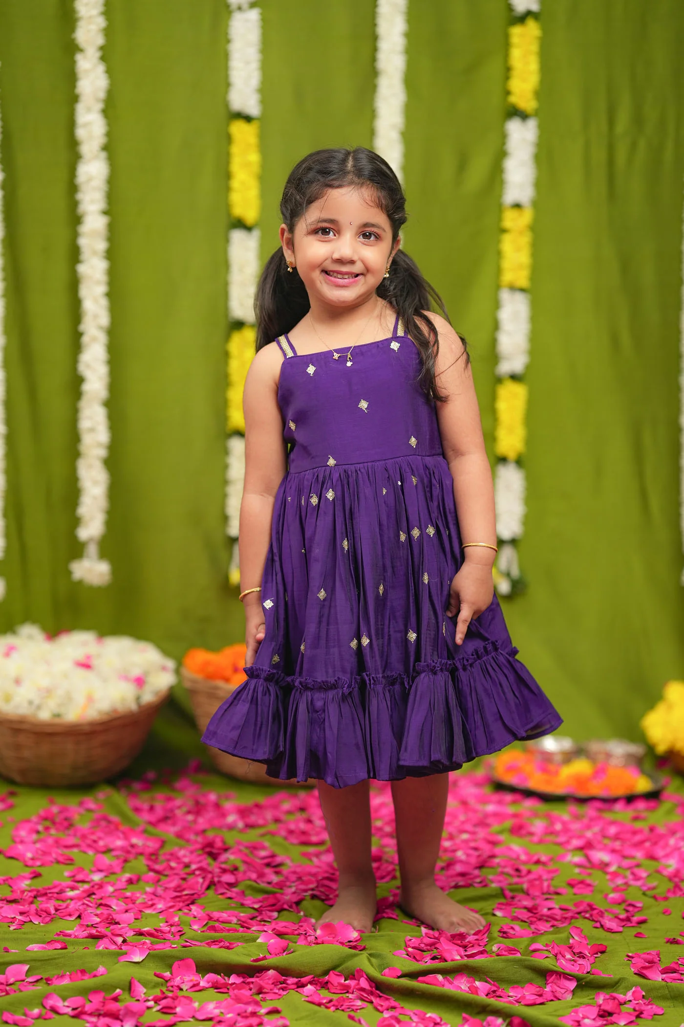 IMD - Meera violet Frock Mini - Image 16
