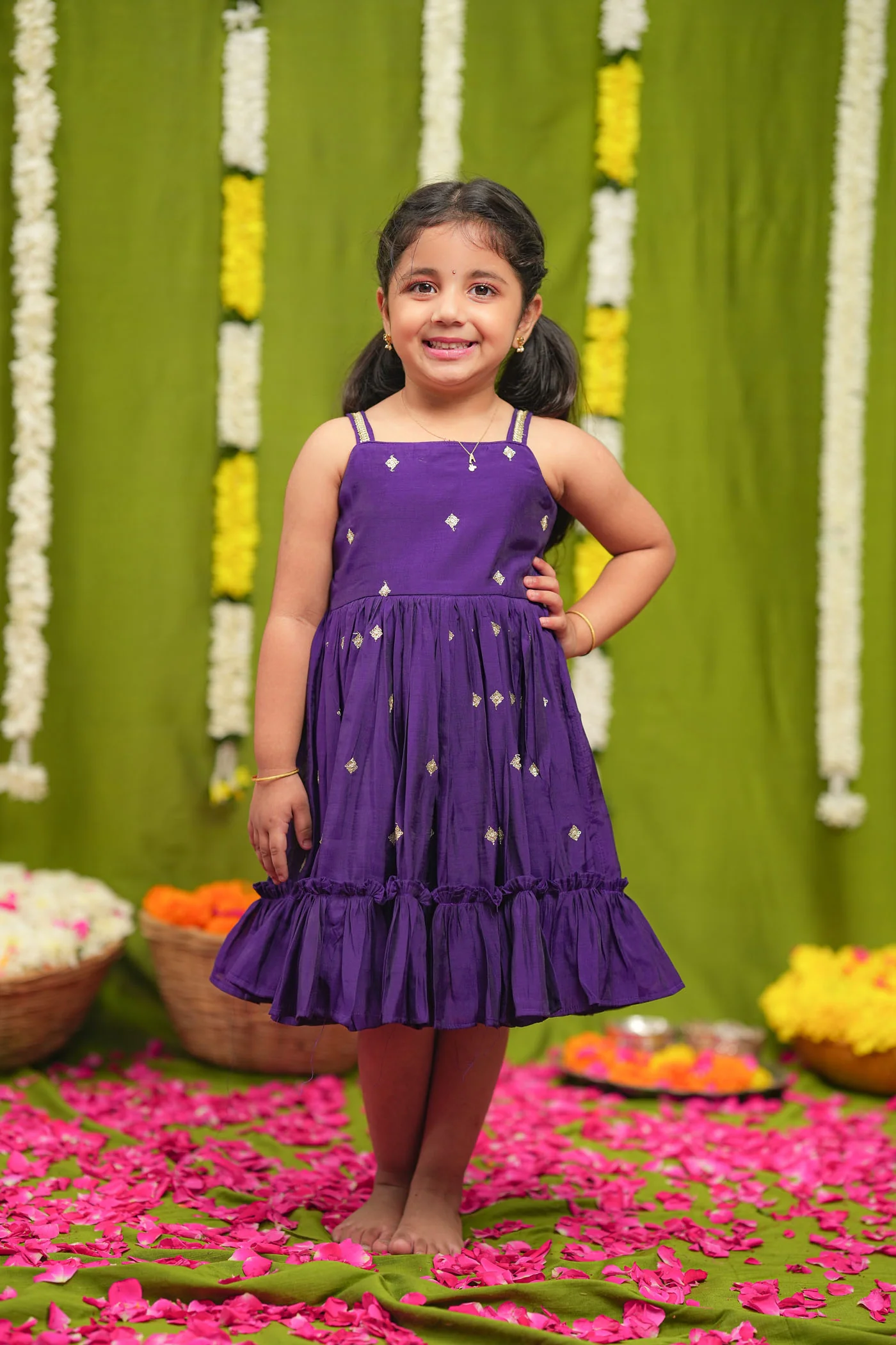 IMD - Meera violet Frock Mini - Image 2