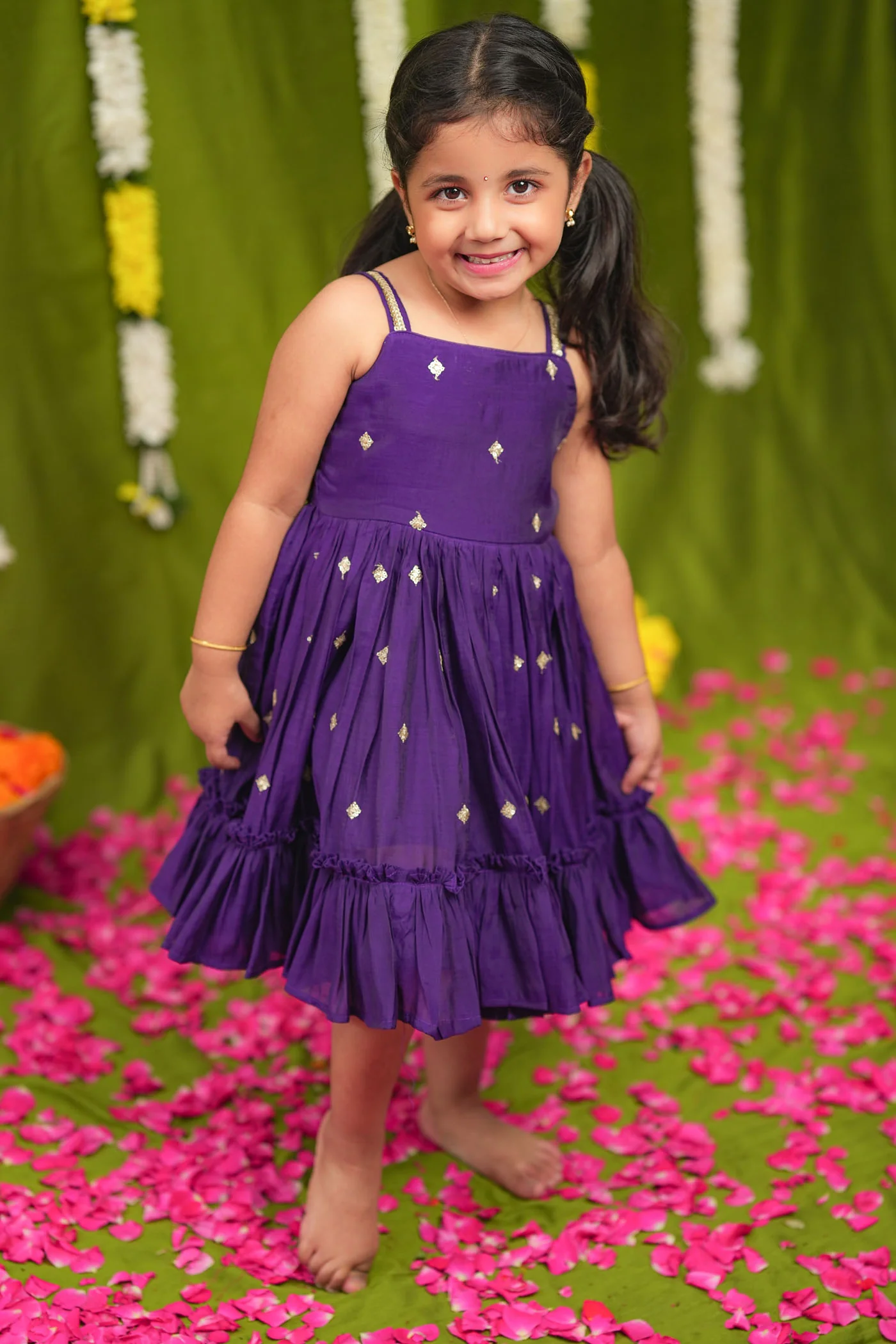 IMD - Meera violet Frock Mini - Image 3