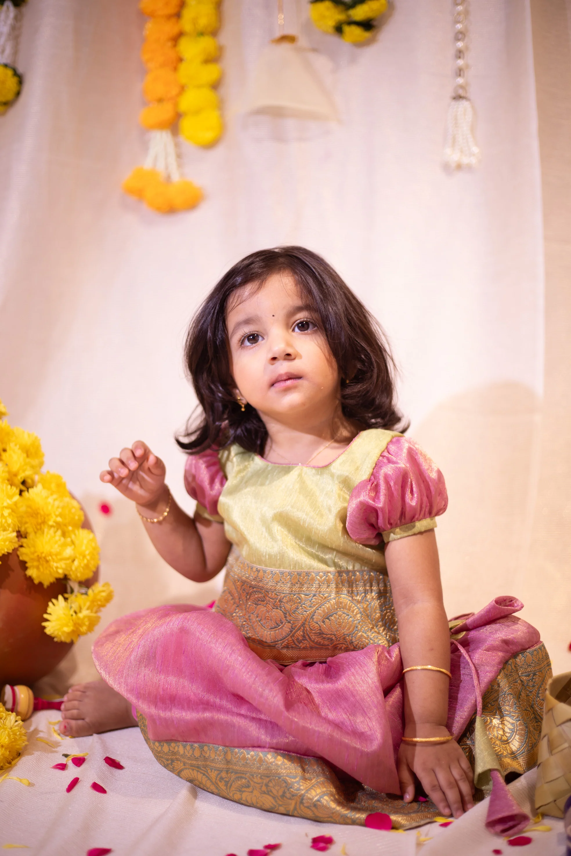 IMD - Nidhi Pink with Green Mini - Image 4