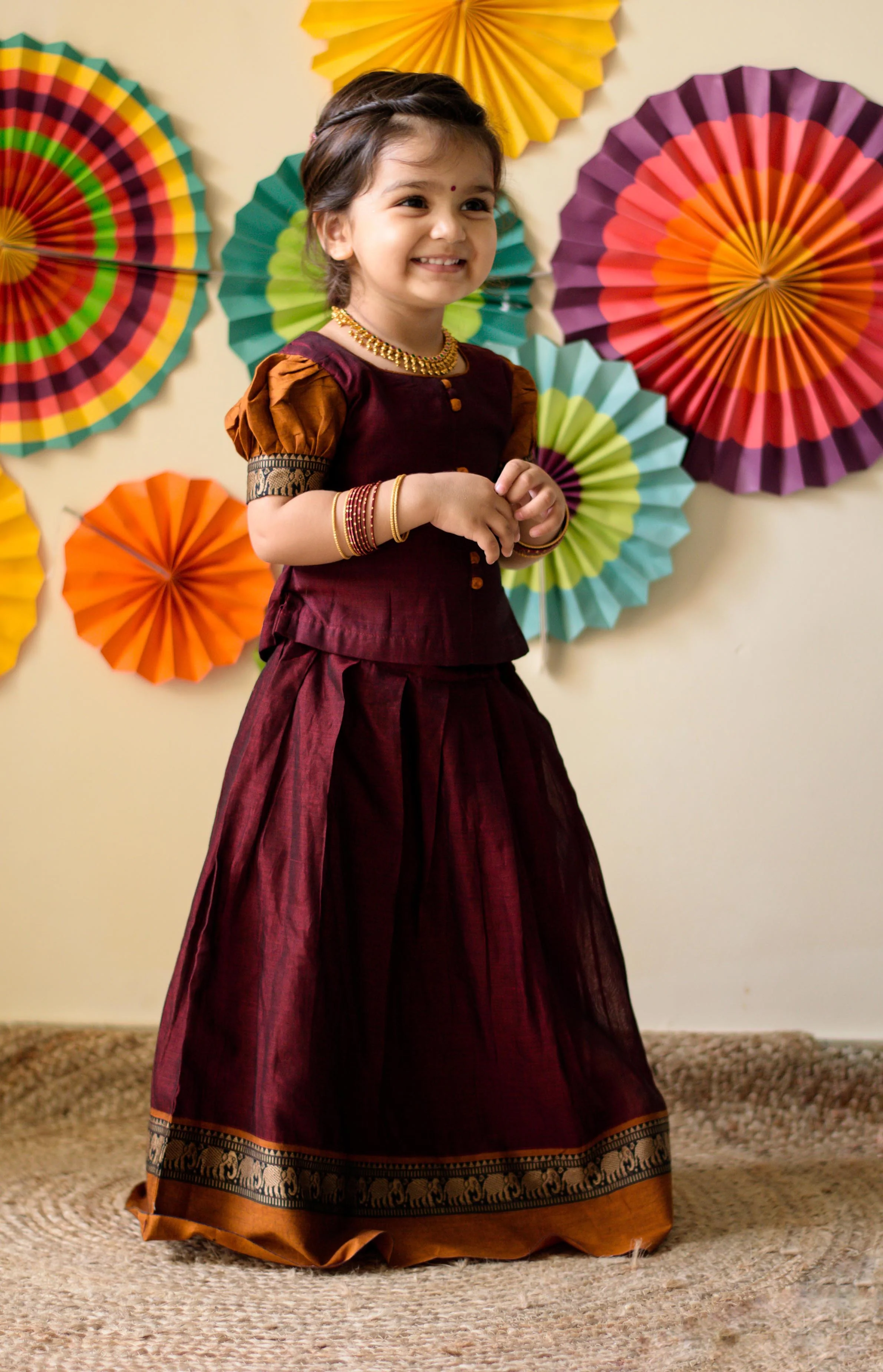 IMD - Nilambari Maroon Mini - Image 2
