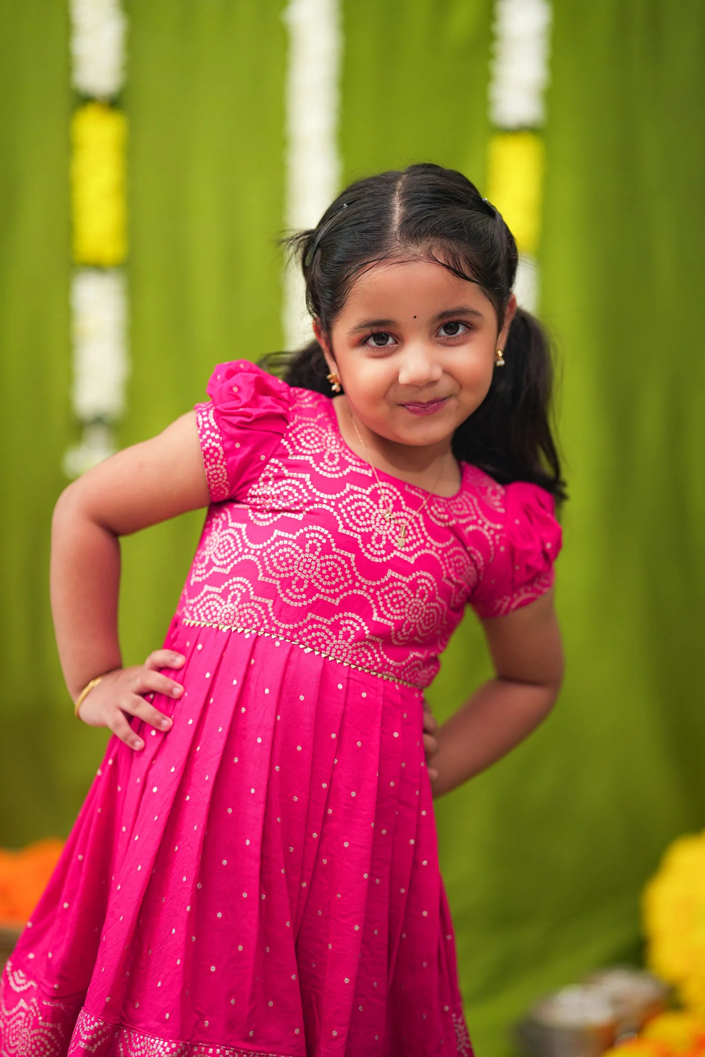 Pravya pink Frock mini - Image 13