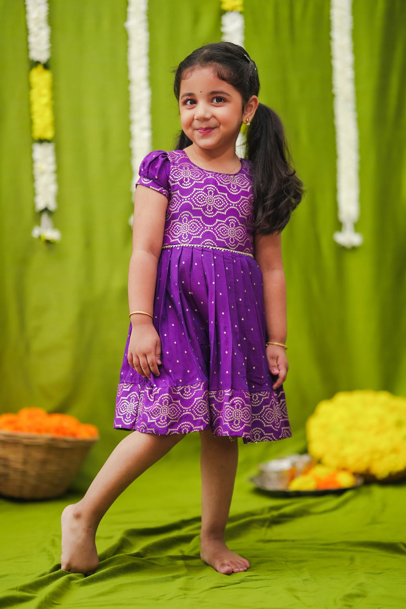 IMD - Pravya Violet Frock mini - Image 10