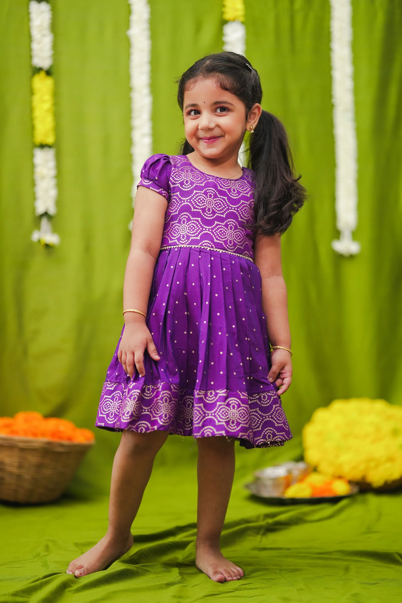 IMD - Pravya Violet Frock mini - Image 2