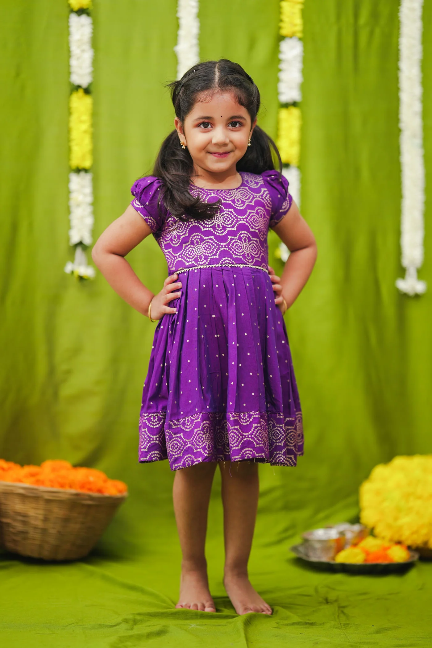 IMD - Pravya Violet Frock mini - Image 9