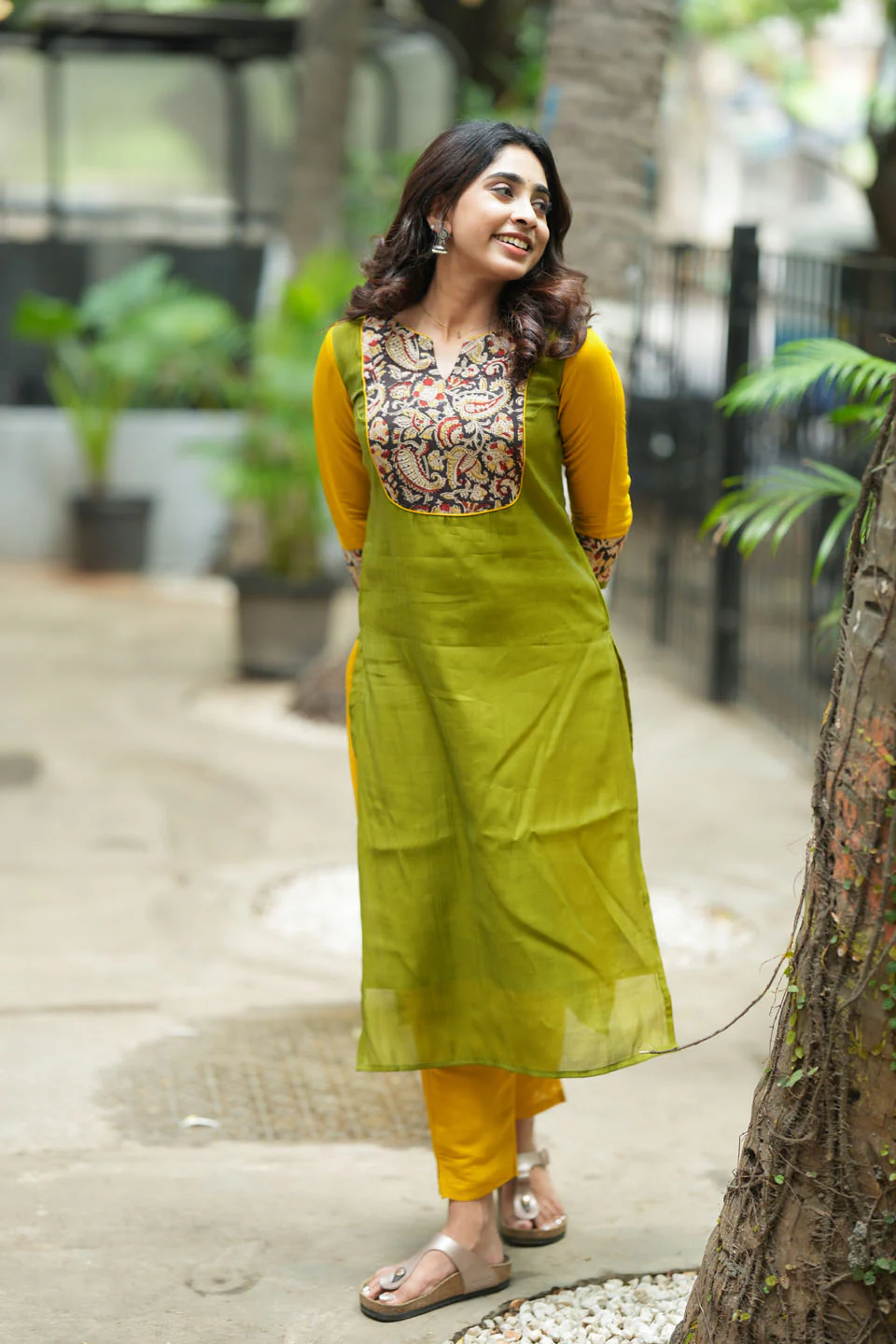 IMD - Samriddhi Green Kurti (Set of 2)